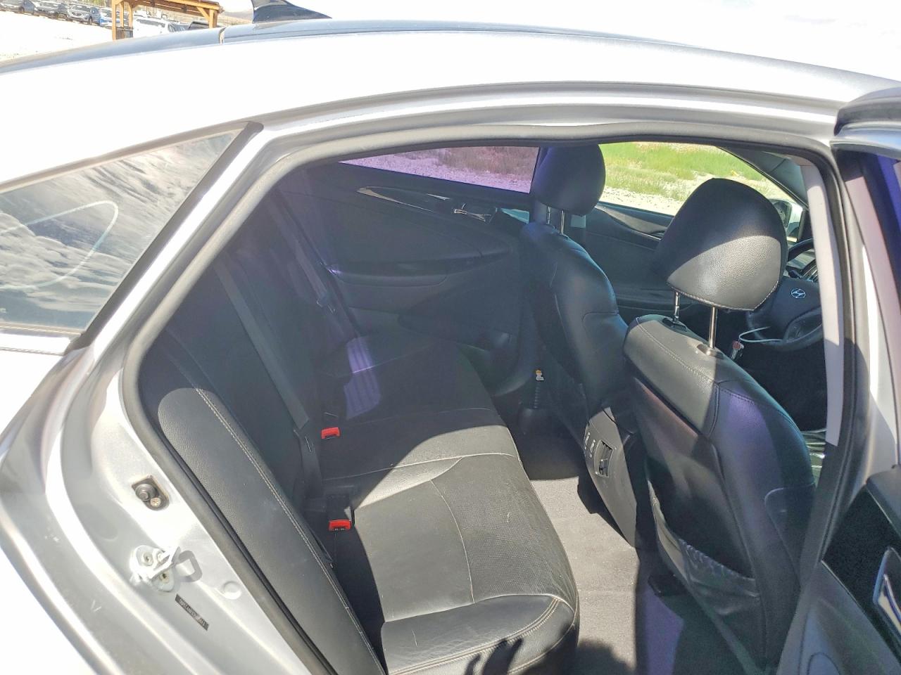 2012 Hyundai Sonata Limited 2.0t Silver vin: 5NPEC4AB3CH335443