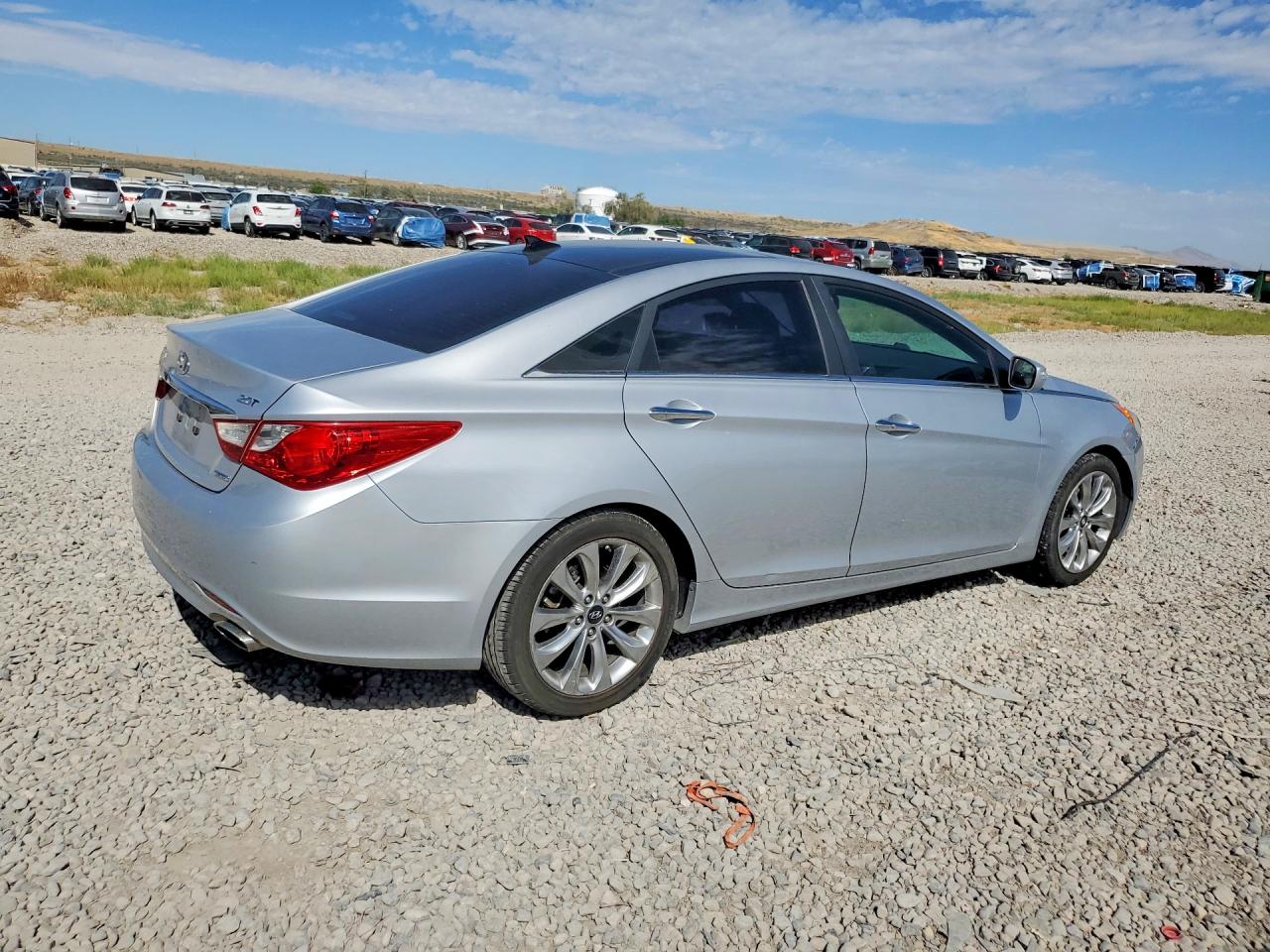 2012 Hyundai Sonata Limited 2.0t Silver vin: 5NPEC4AB3CH335443
