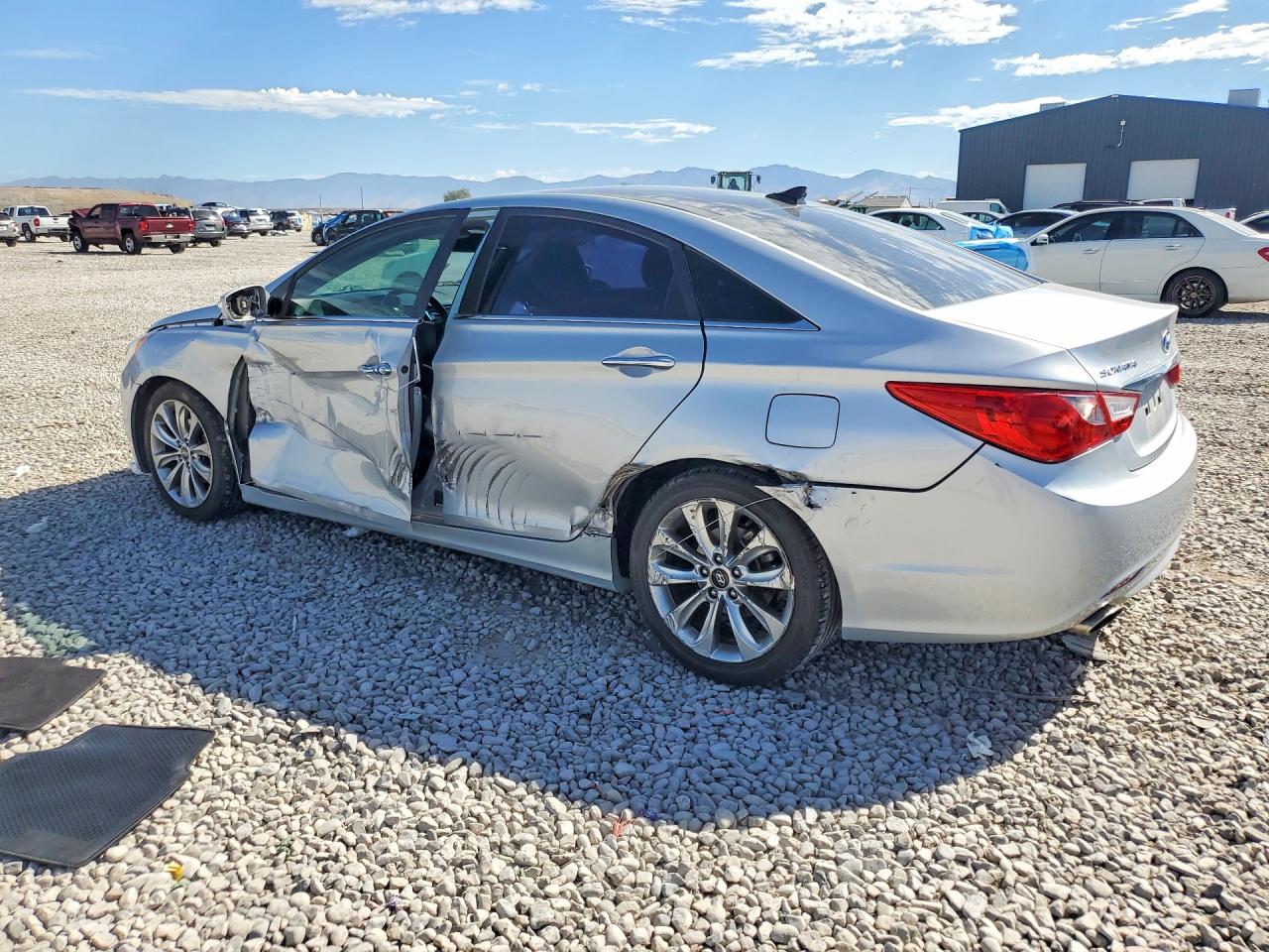 2012 Hyundai Sonata Limited 2.0t Silver vin: 5NPEC4AB3CH335443
