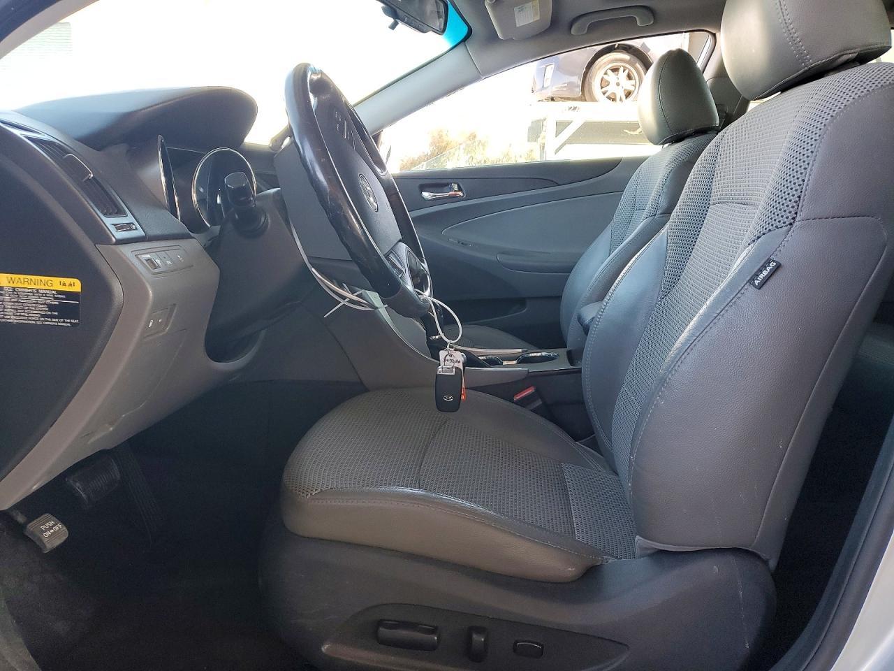 2012 Hyundai Sonata Se 2.0t Silver vin: 5NPEC4AB3CH352968