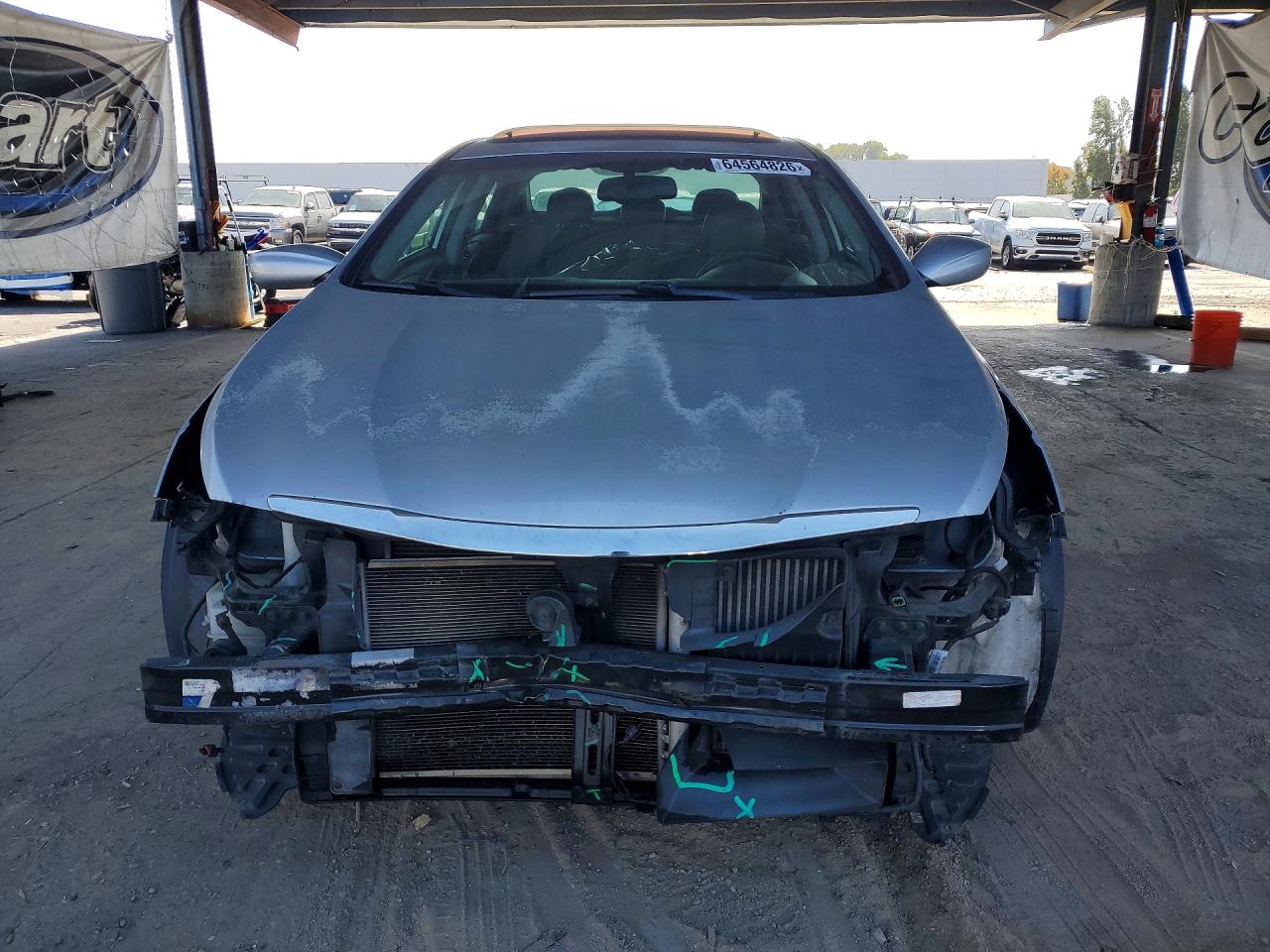 2012 Hyundai Sonata Se 2.0t Silver vin: 5NPEC4AB3CH352968