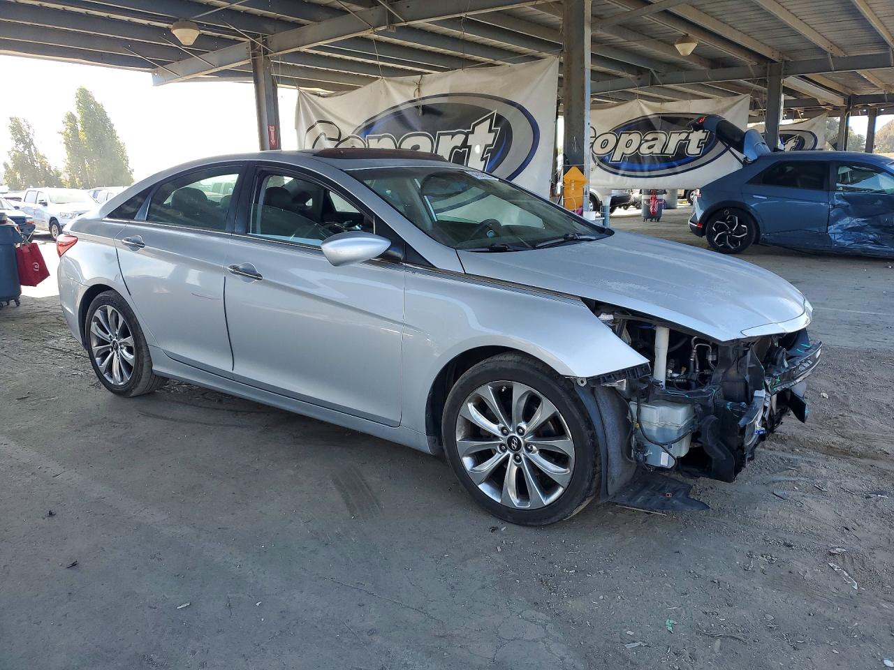 2012 Hyundai Sonata Se 2.0t Silver vin: 5NPEC4AB3CH352968
