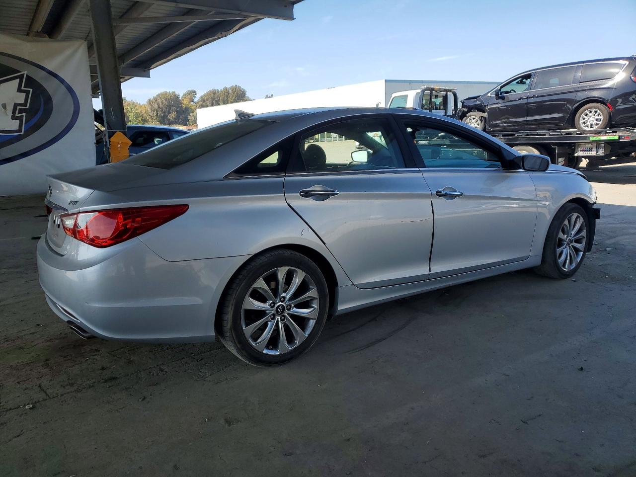 2012 Hyundai Sonata Se 2.0t Silver vin: 5NPEC4AB3CH352968