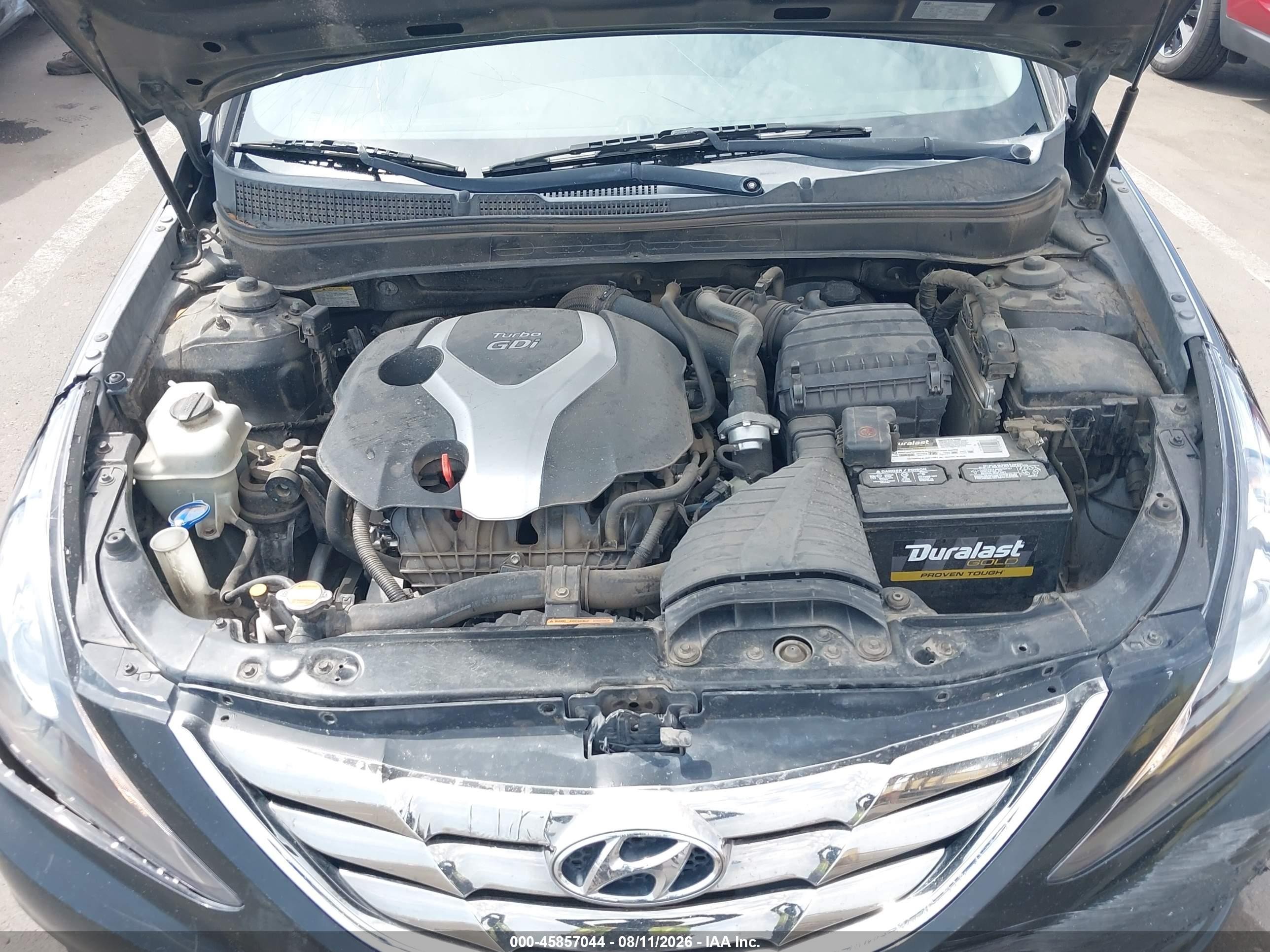 2012 Hyundai Sonata Se 2.0t Black vin: 5NPEC4AB3CH363923