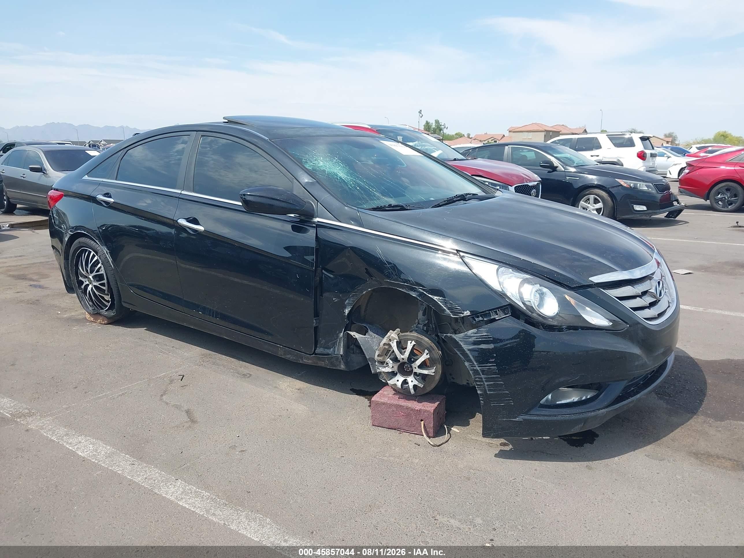 2012 Hyundai Sonata Se 2.0t Black vin: 5NPEC4AB3CH363923