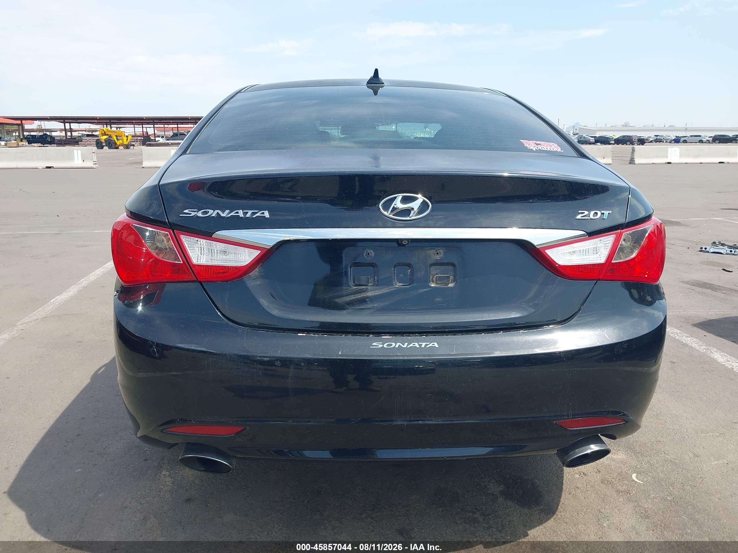 2012 Hyundai Sonata Se 2.0t Black vin: 5NPEC4AB3CH363923