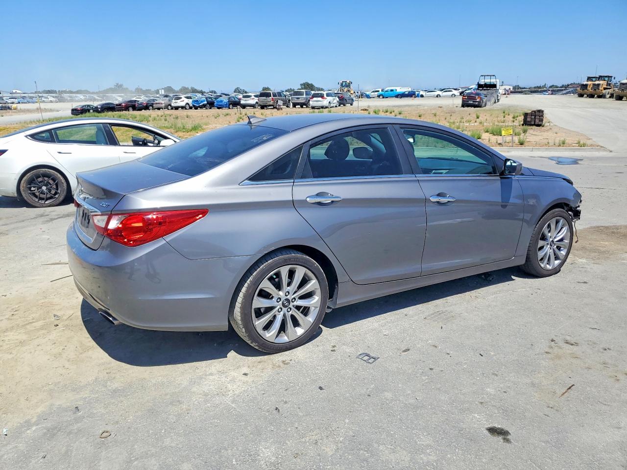 2012 Hyundai Sonata Se 2.0t Gray vin: 5NPEC4AB3CH408892