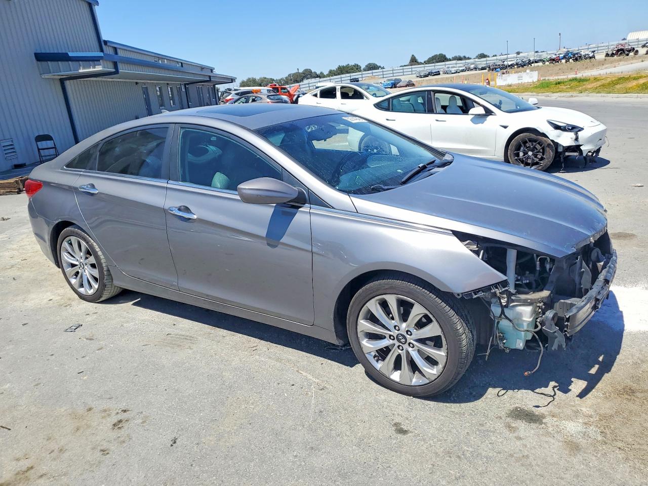 2012 Hyundai Sonata Se 2.0t Gray vin: 5NPEC4AB3CH408892