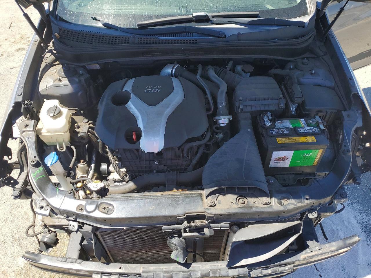 2012 Hyundai Sonata Se 2.0t Gray vin: 5NPEC4AB3CH408892