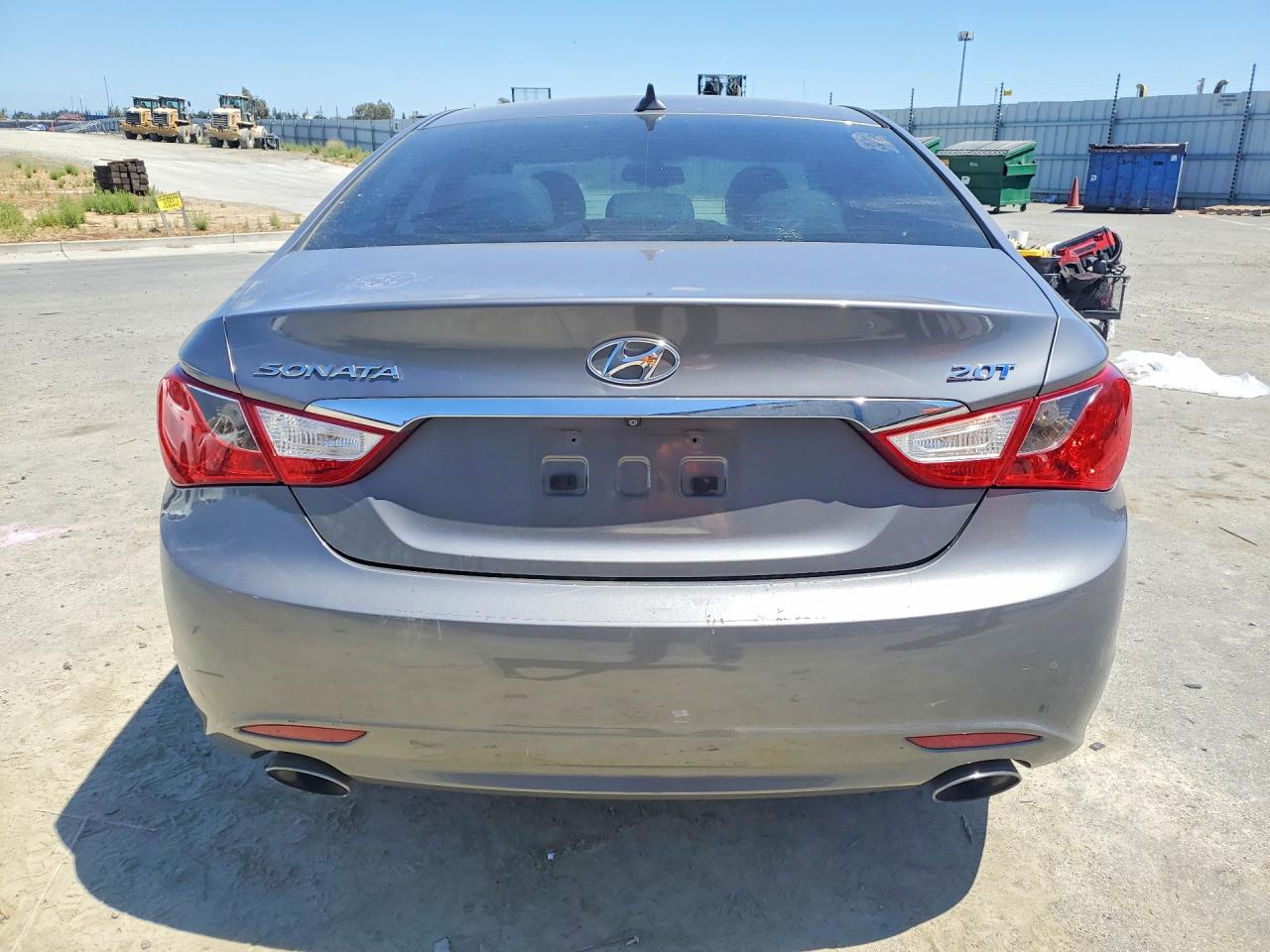 2012 Hyundai Sonata Se 2.0t Gray vin: 5NPEC4AB3CH408892