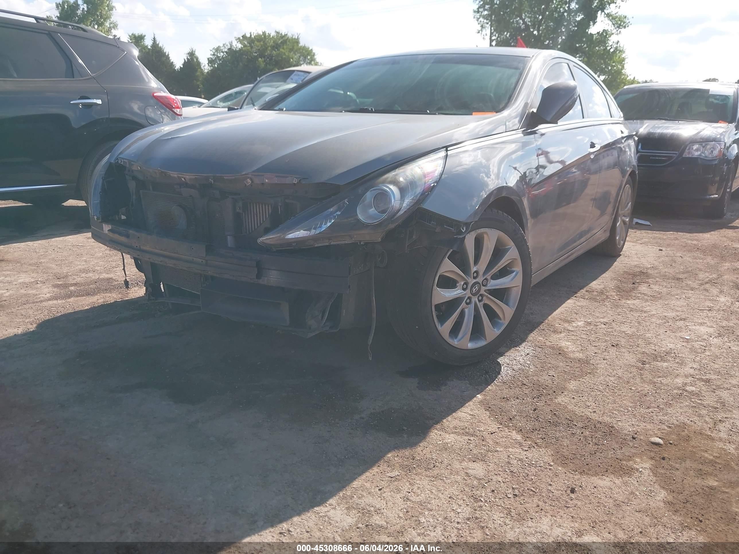 2012 Hyundai Sonata Se 2.0t Gray vin: 5NPEC4AB3CH467280