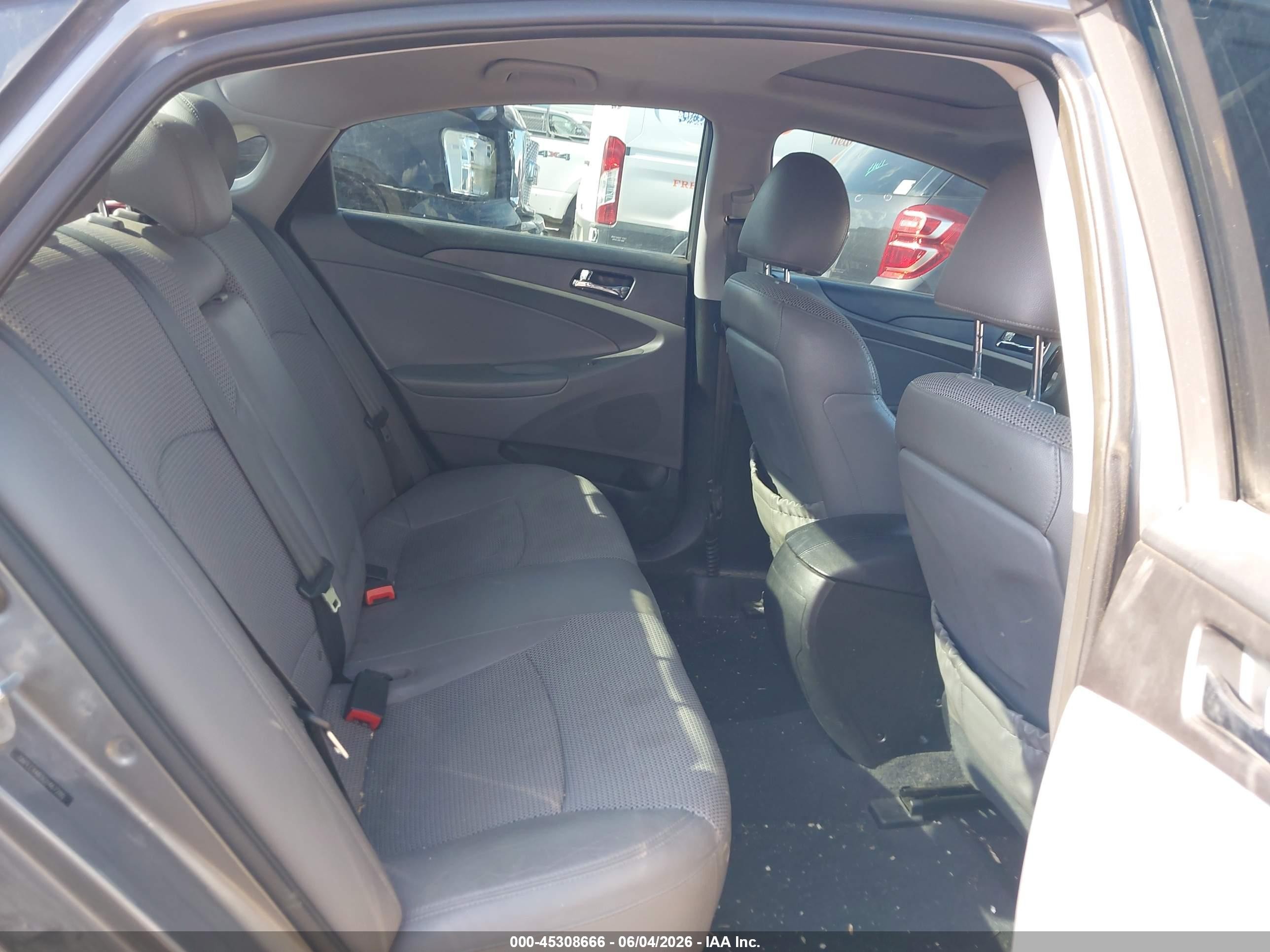 2012 Hyundai Sonata Se 2.0t Gray vin: 5NPEC4AB3CH467280