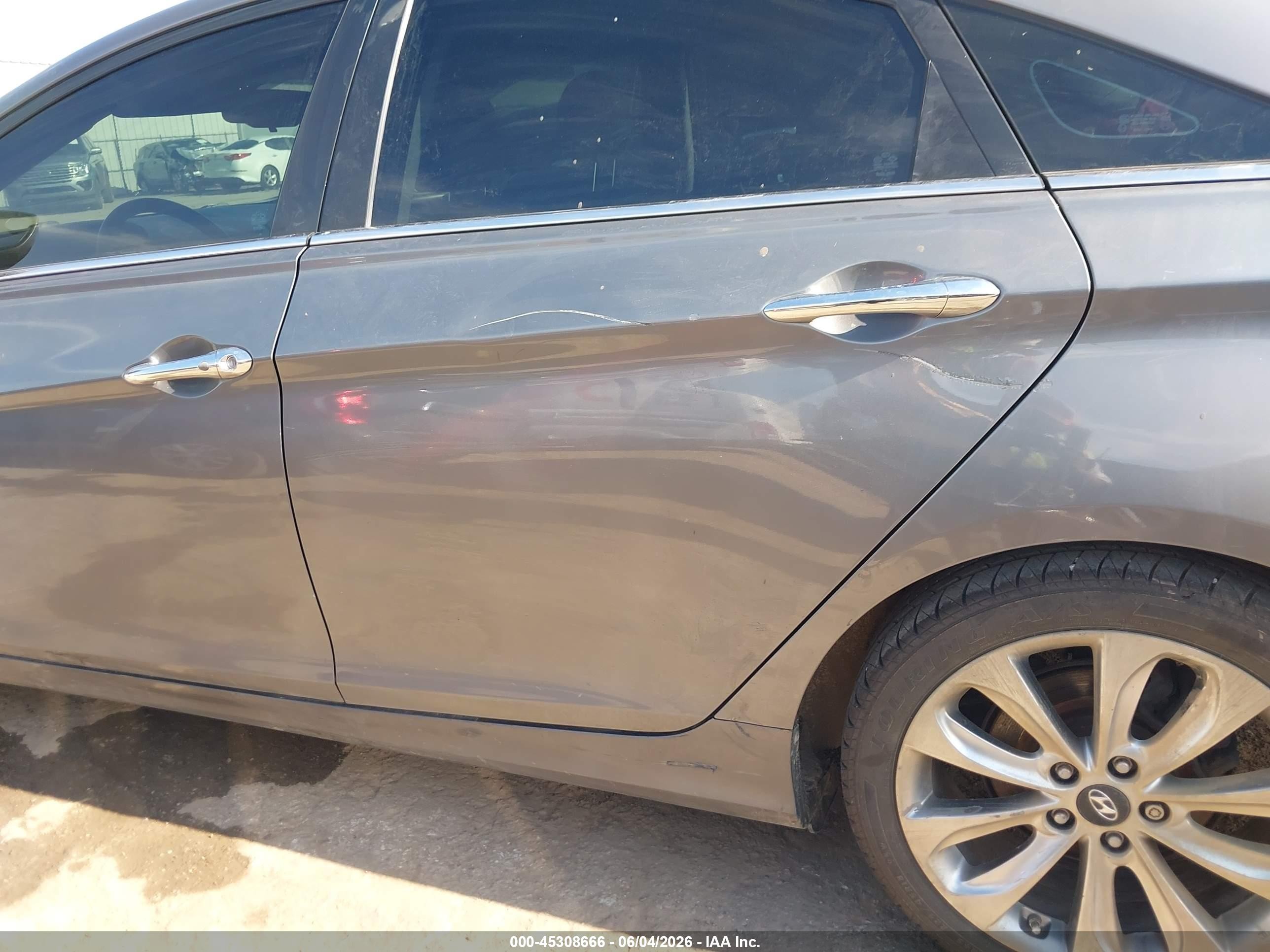 2012 Hyundai Sonata Se 2.0t Gray vin: 5NPEC4AB3CH467280