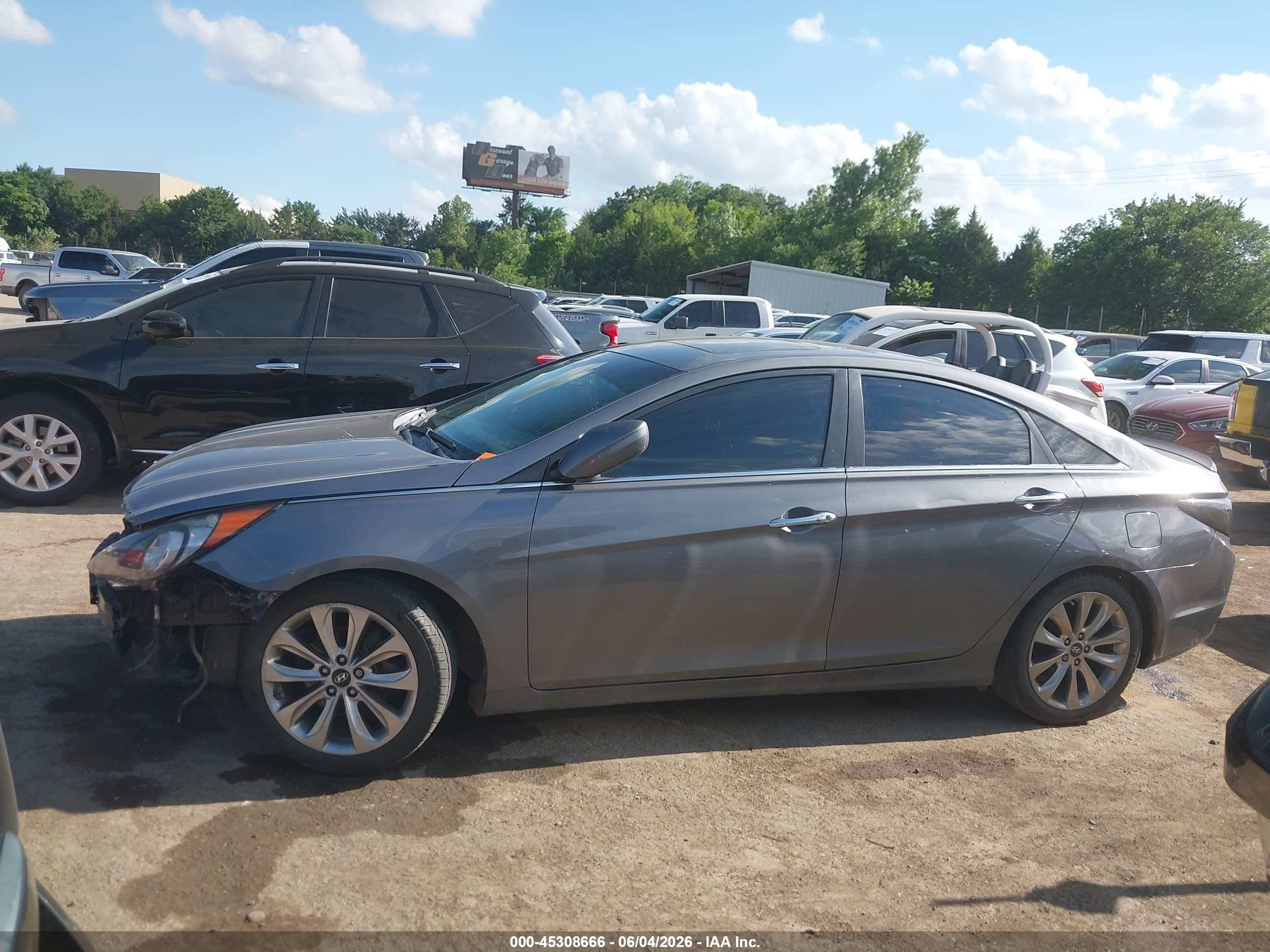 2012 Hyundai Sonata Se 2.0t Gray vin: 5NPEC4AB3CH467280
