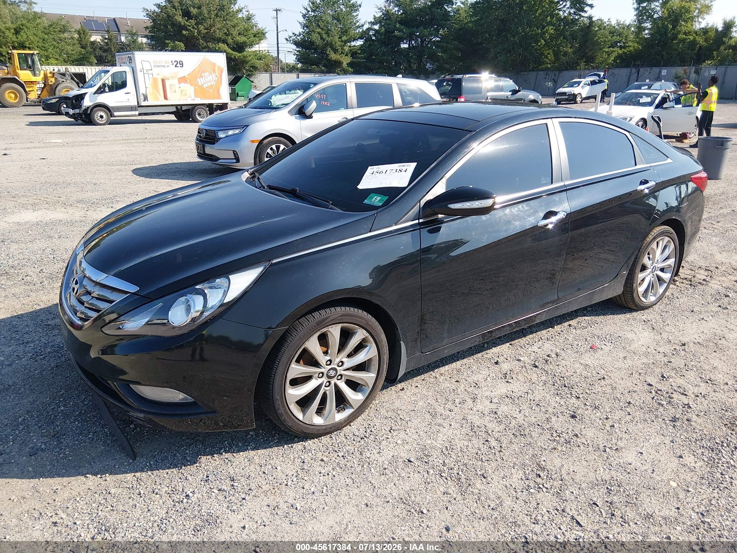 2012 Hyundai Sonata Limited 2.0t Черный vin: 5NPEC4AB3CH473595