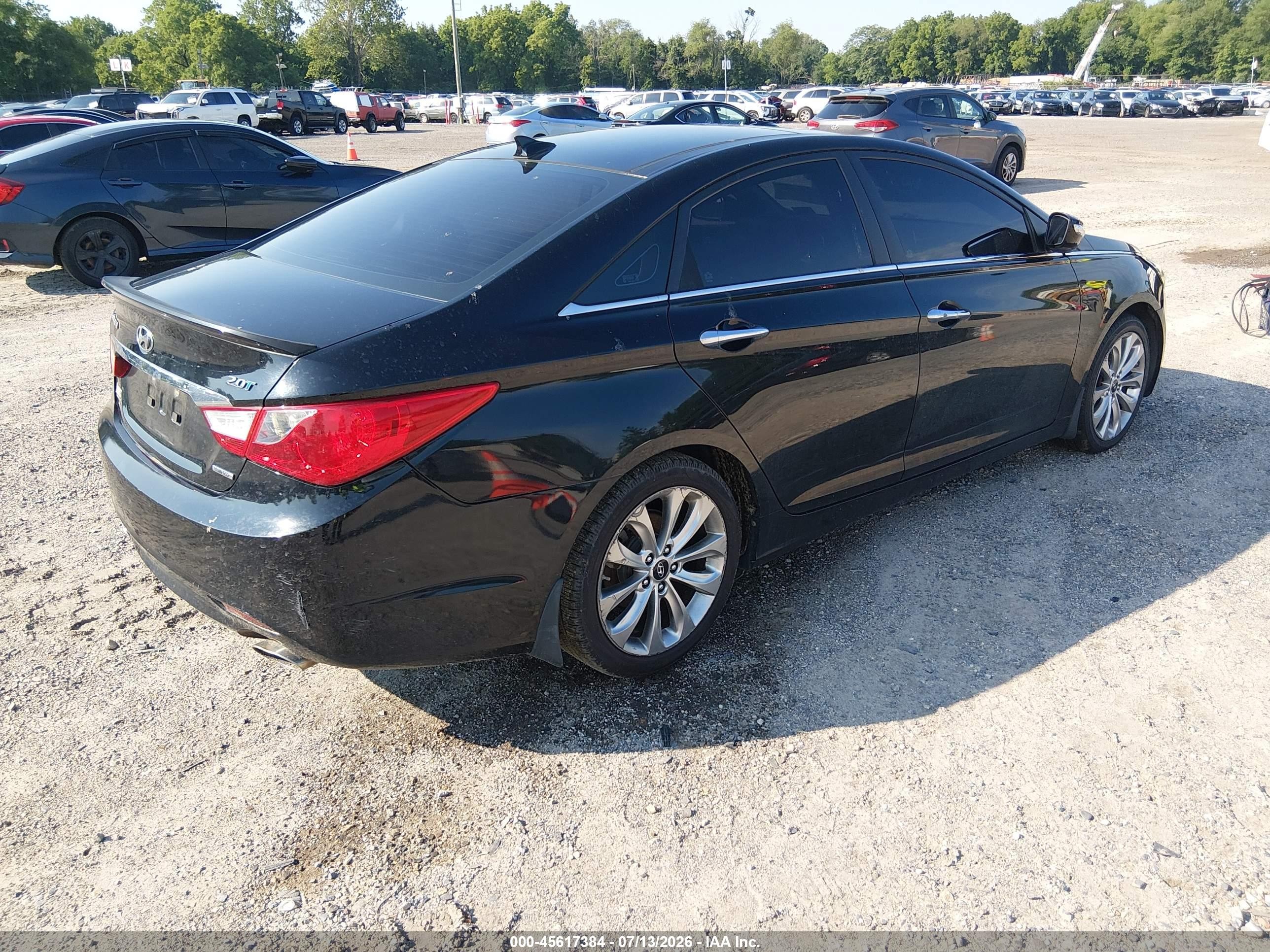 2012 Hyundai Sonata Limited 2.0t Черный vin: 5NPEC4AB3CH473595