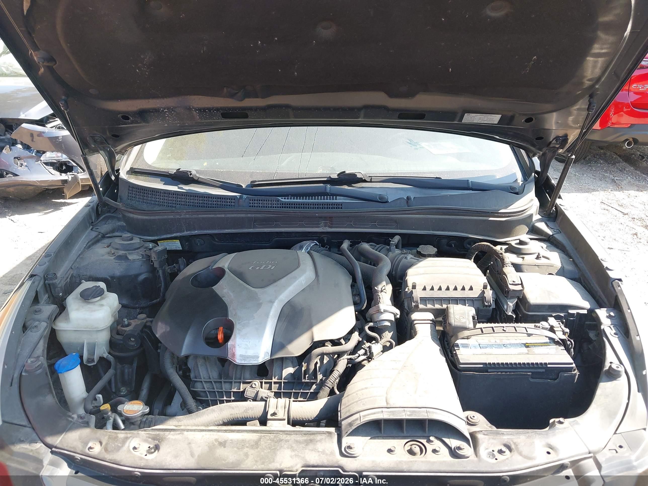 2013 Hyundai Sonata Se 2.0t Black vin: 5NPEC4AB3DH524434