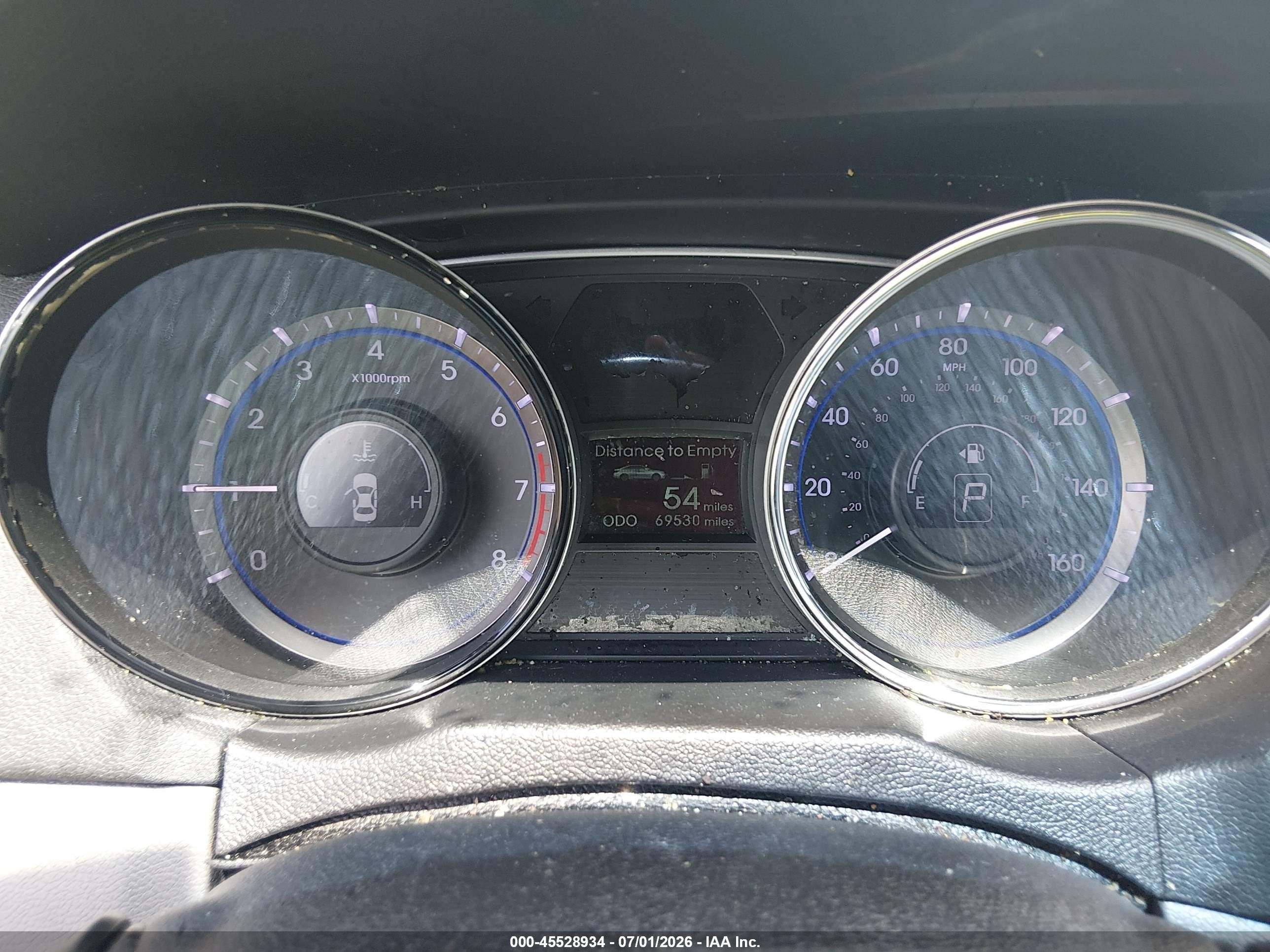2013 Hyundai Sonata Se 2.0t Серебряный vin: 5NPEC4AB3DH538544