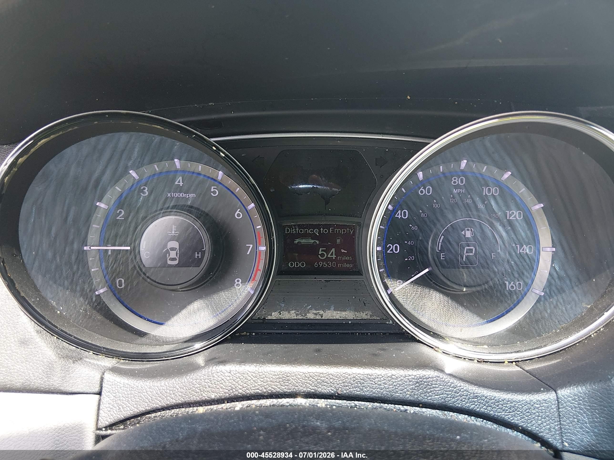 2013 Hyundai Sonata Se 2.0t Серебряный vin: 5NPEC4AB3DH538544