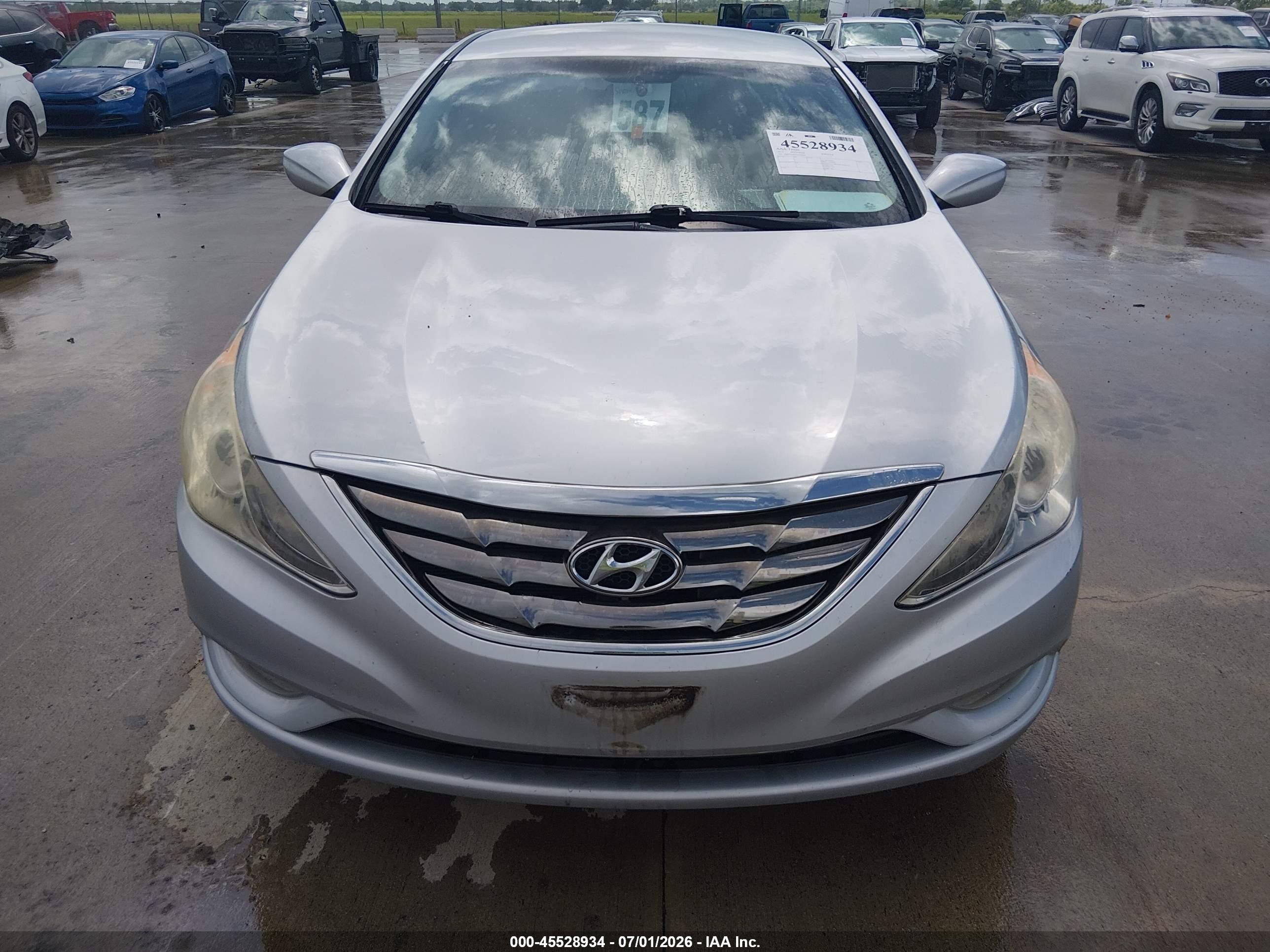 2013 Hyundai Sonata Se 2.0t Серебряный vin: 5NPEC4AB3DH538544