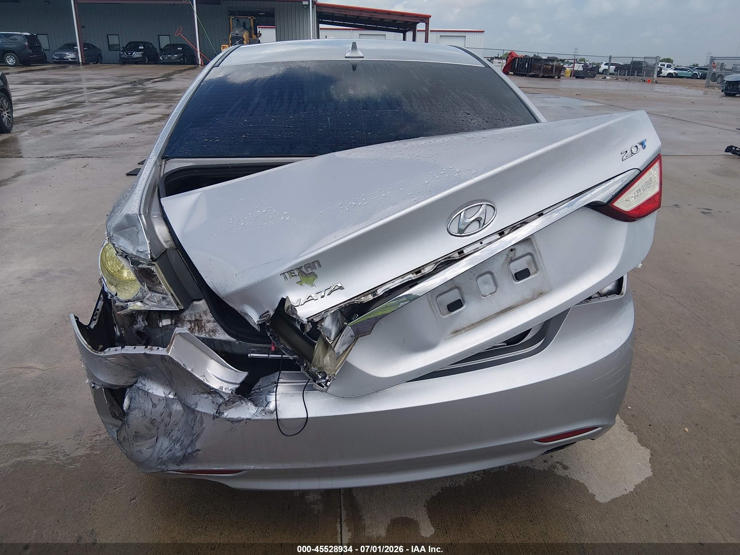 2013 Hyundai Sonata Se 2.0t Серебряный vin: 5NPEC4AB3DH538544
