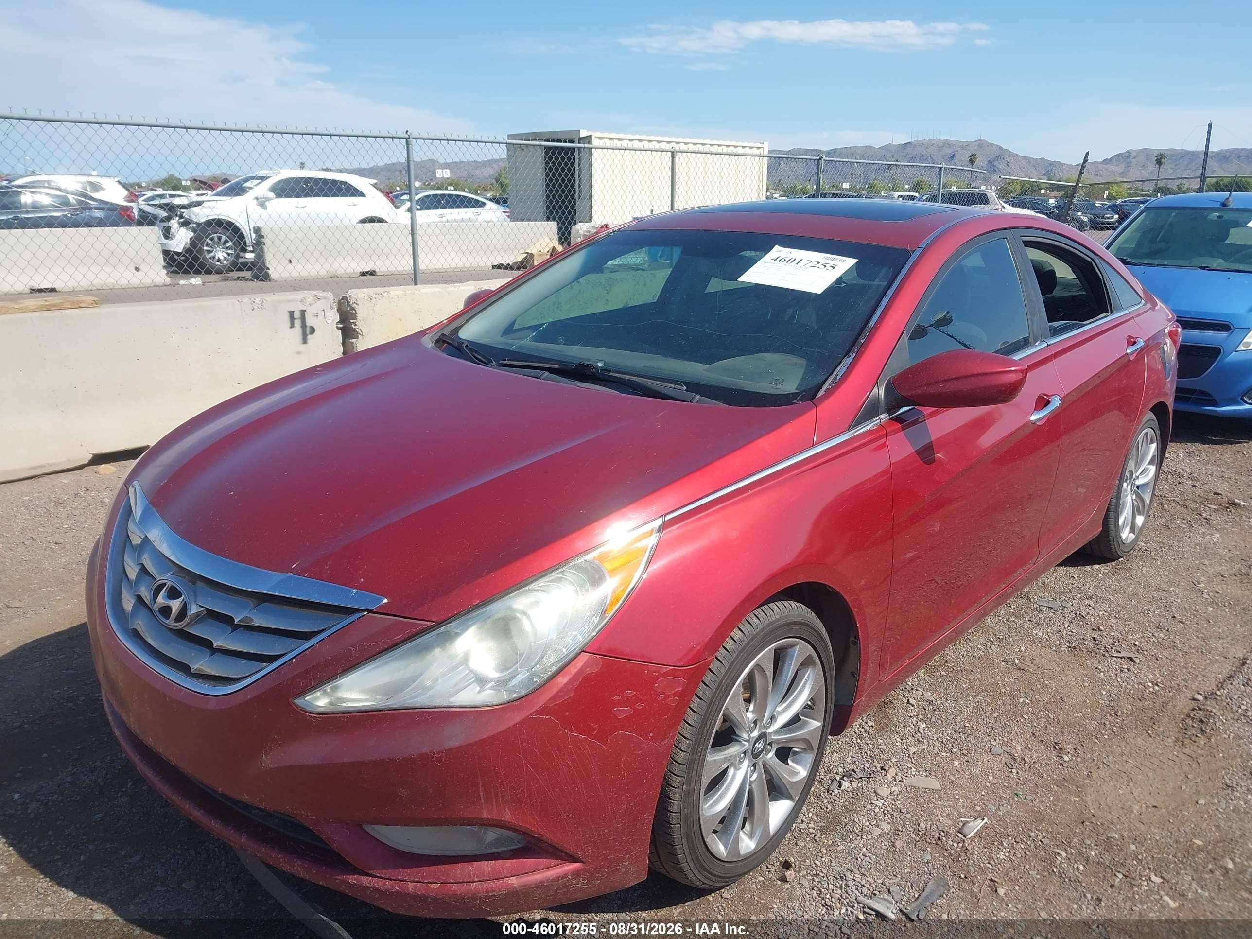 2013 Hyundai Sonata Se 2.0t Burgundy vin: 5NPEC4AB3DH563959