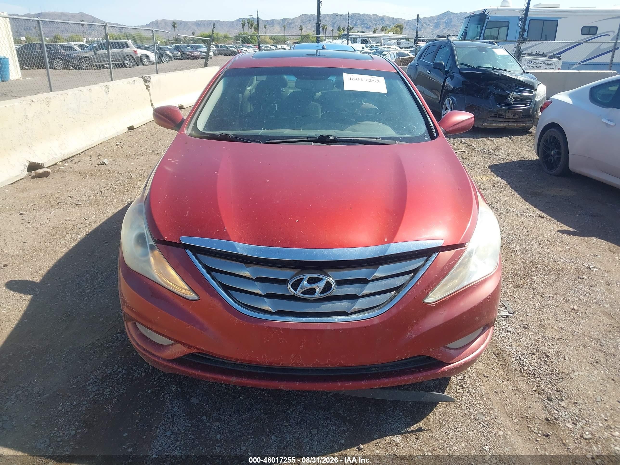2013 Hyundai Sonata Se 2.0t Burgundy vin: 5NPEC4AB3DH563959