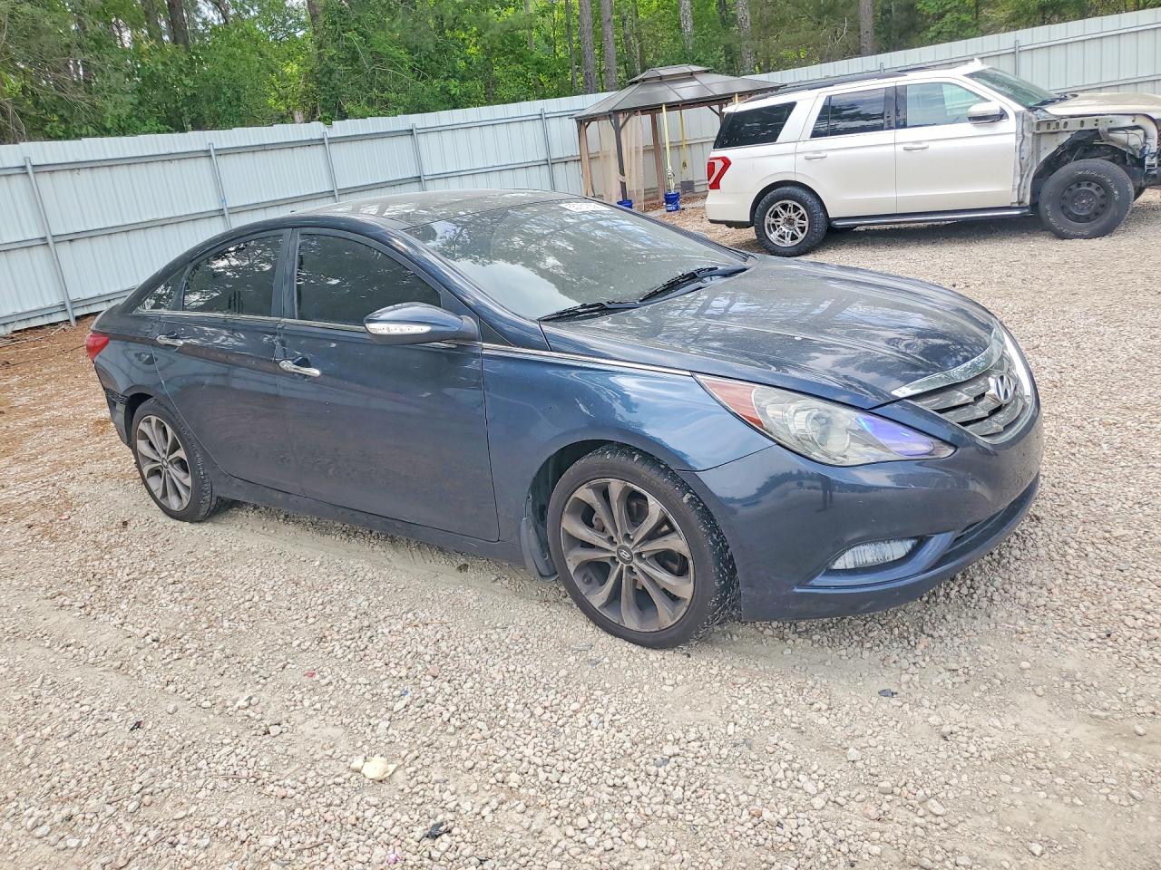 2013 Hyundai Sonata Limited 2.0t Blue vin: 5NPEC4AB3DH593981