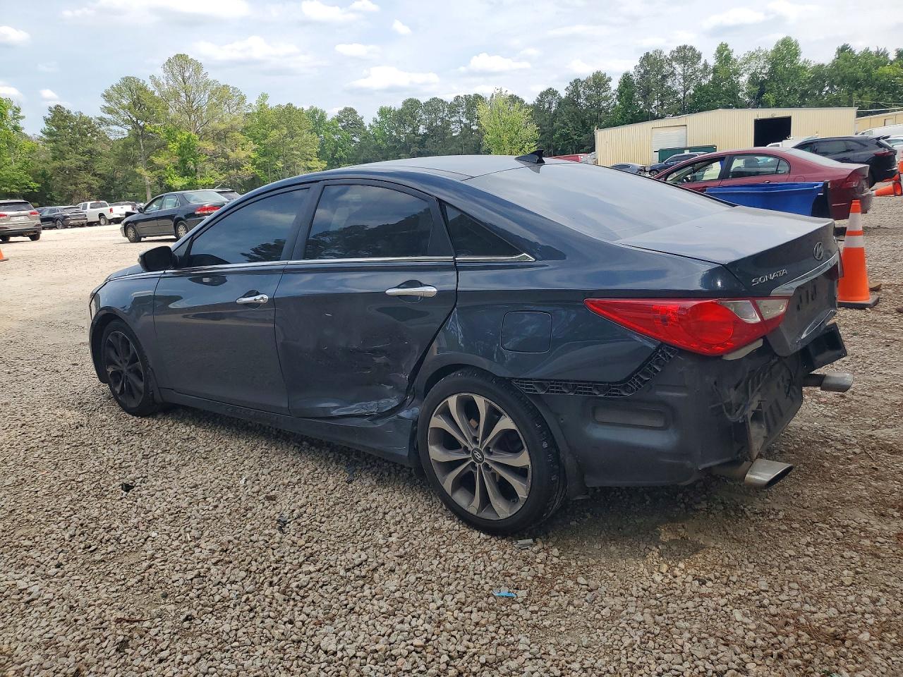 2013 Hyundai Sonata Limited 2.0t Blue vin: 5NPEC4AB3DH593981