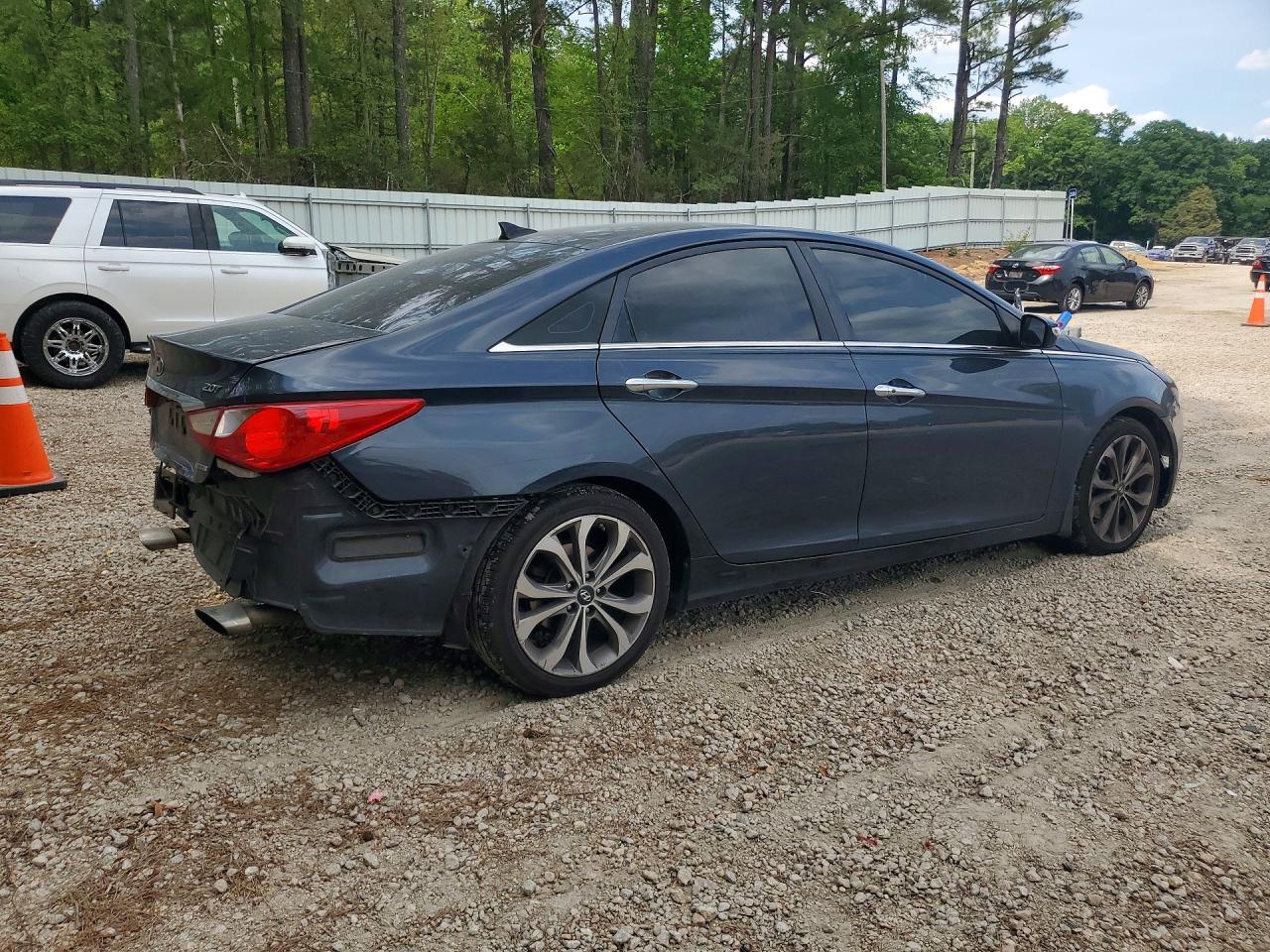 2013 Hyundai Sonata Limited 2.0t Blue vin: 5NPEC4AB3DH593981