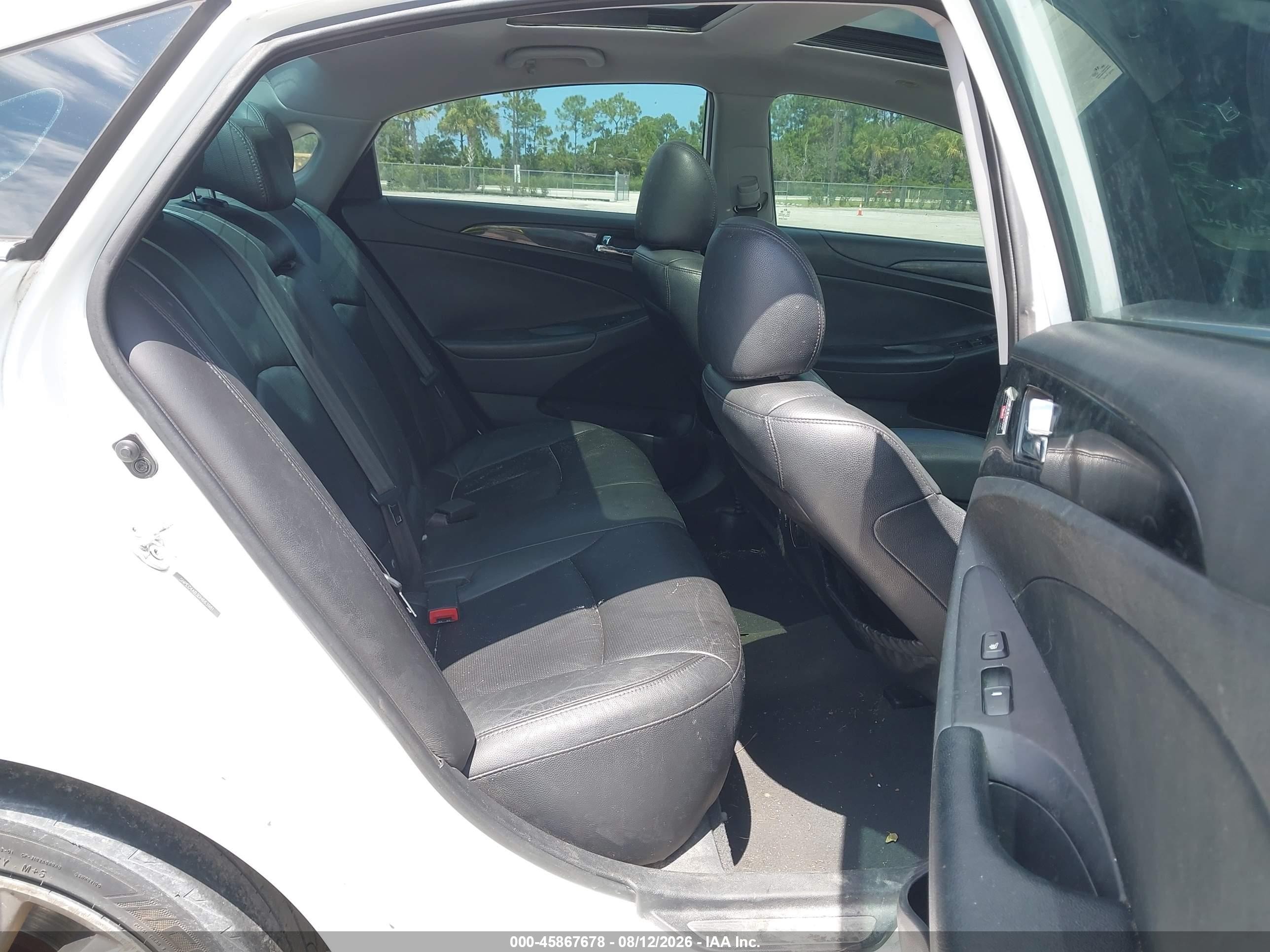 2013 Hyundai Sonata Limited 2.0t White vin: 5NPEC4AB3DH663981