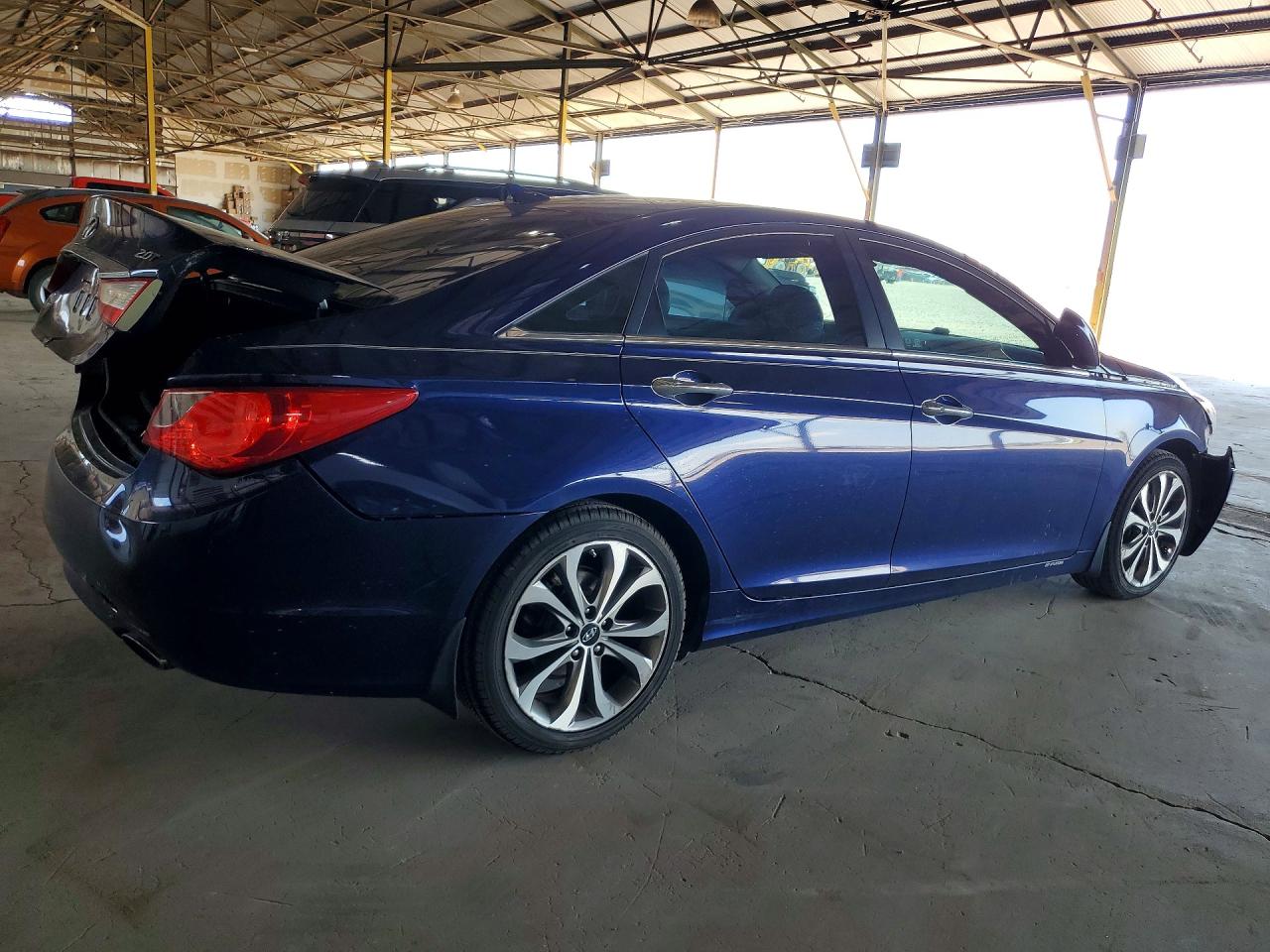 2013 Hyundai Sonata Se 2.0t Blue vin: 5NPEC4AB3DH740235