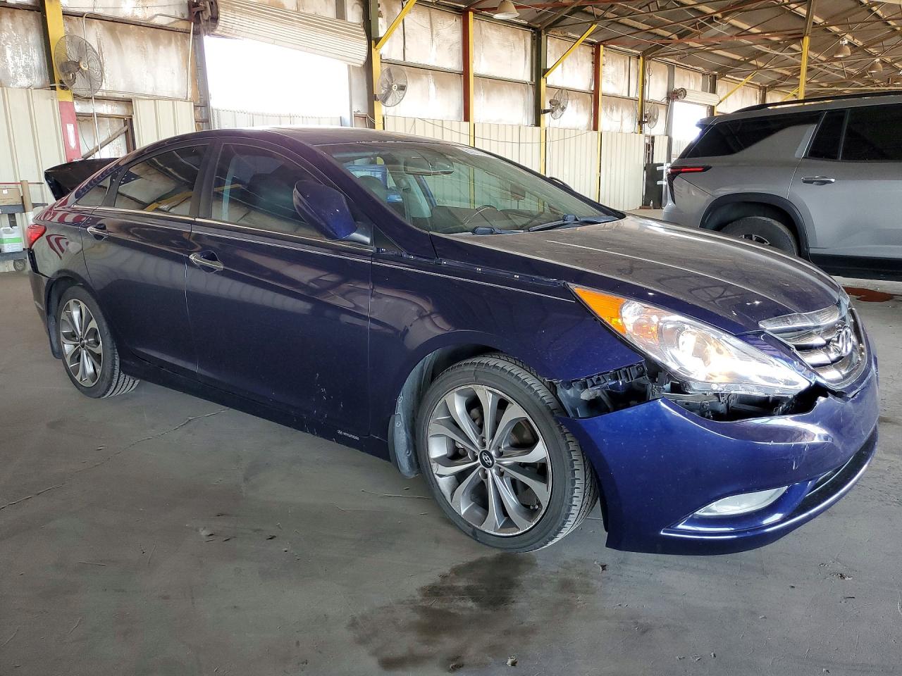 2013 Hyundai Sonata Se 2.0t Blue vin: 5NPEC4AB3DH740235