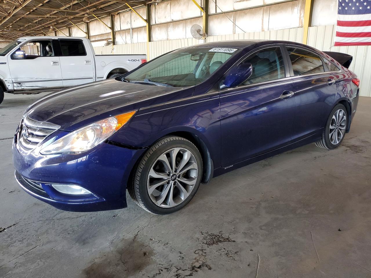 2013 Hyundai Sonata Se 2.0t Blue vin: 5NPEC4AB3DH740235
