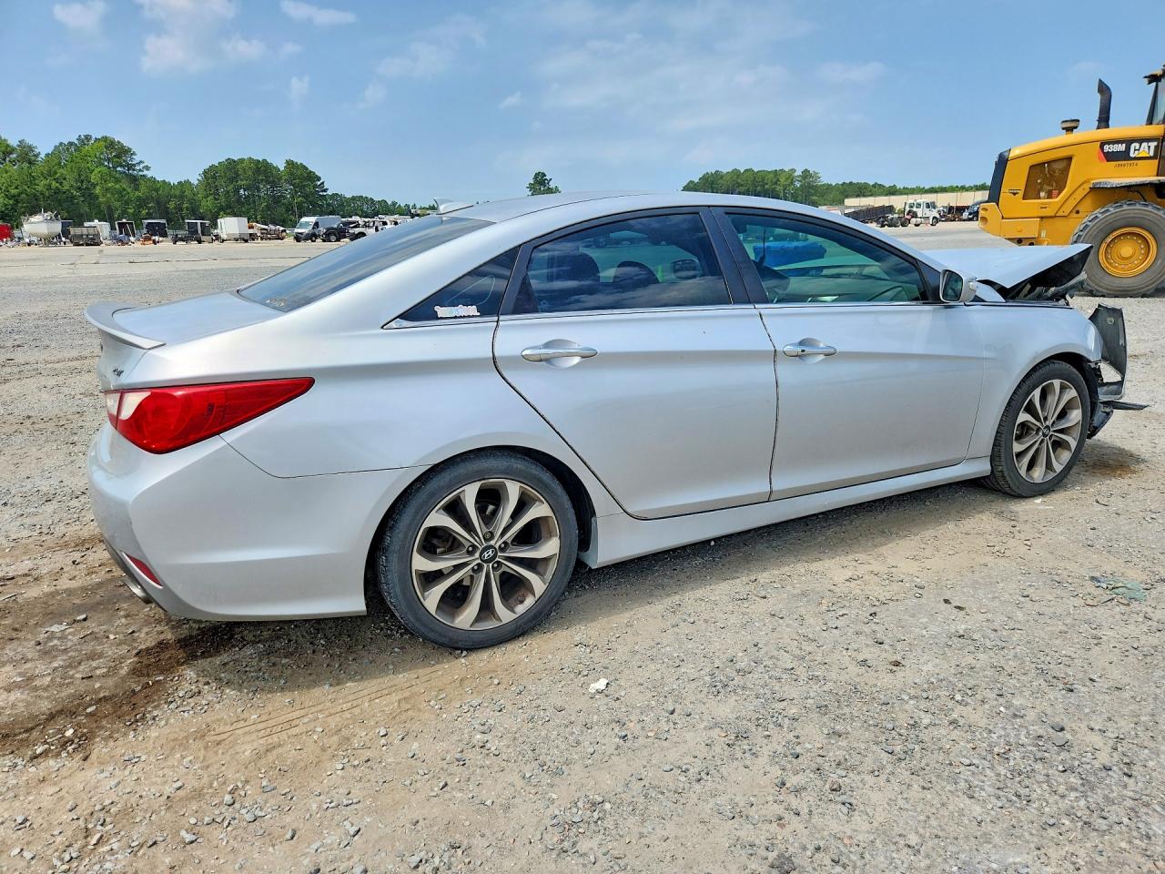 2014 Hyundai Sonata Se 2.0t Silver vin: 5NPEC4AB3EH809040