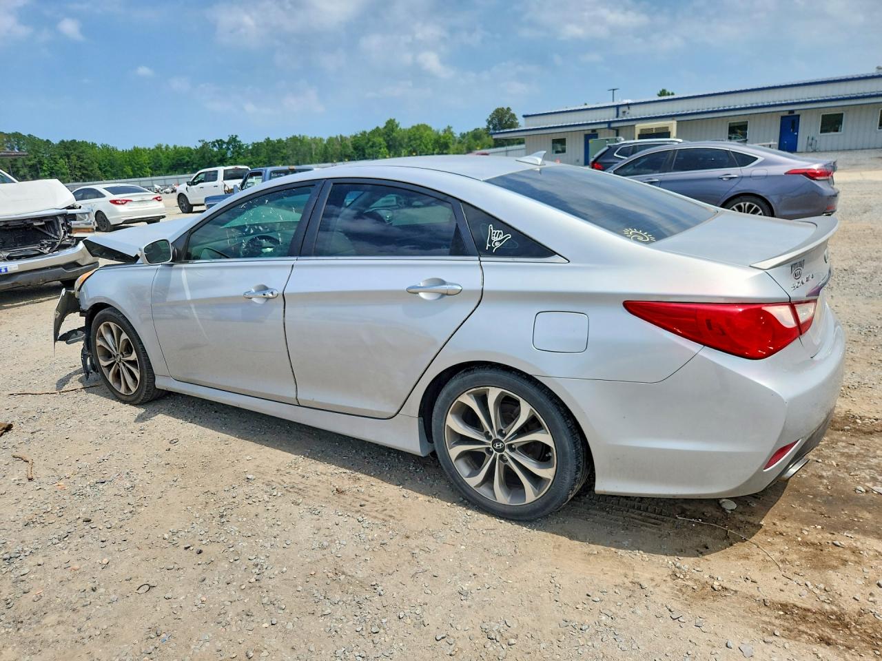 2014 Hyundai Sonata Se 2.0t Silver vin: 5NPEC4AB3EH809040