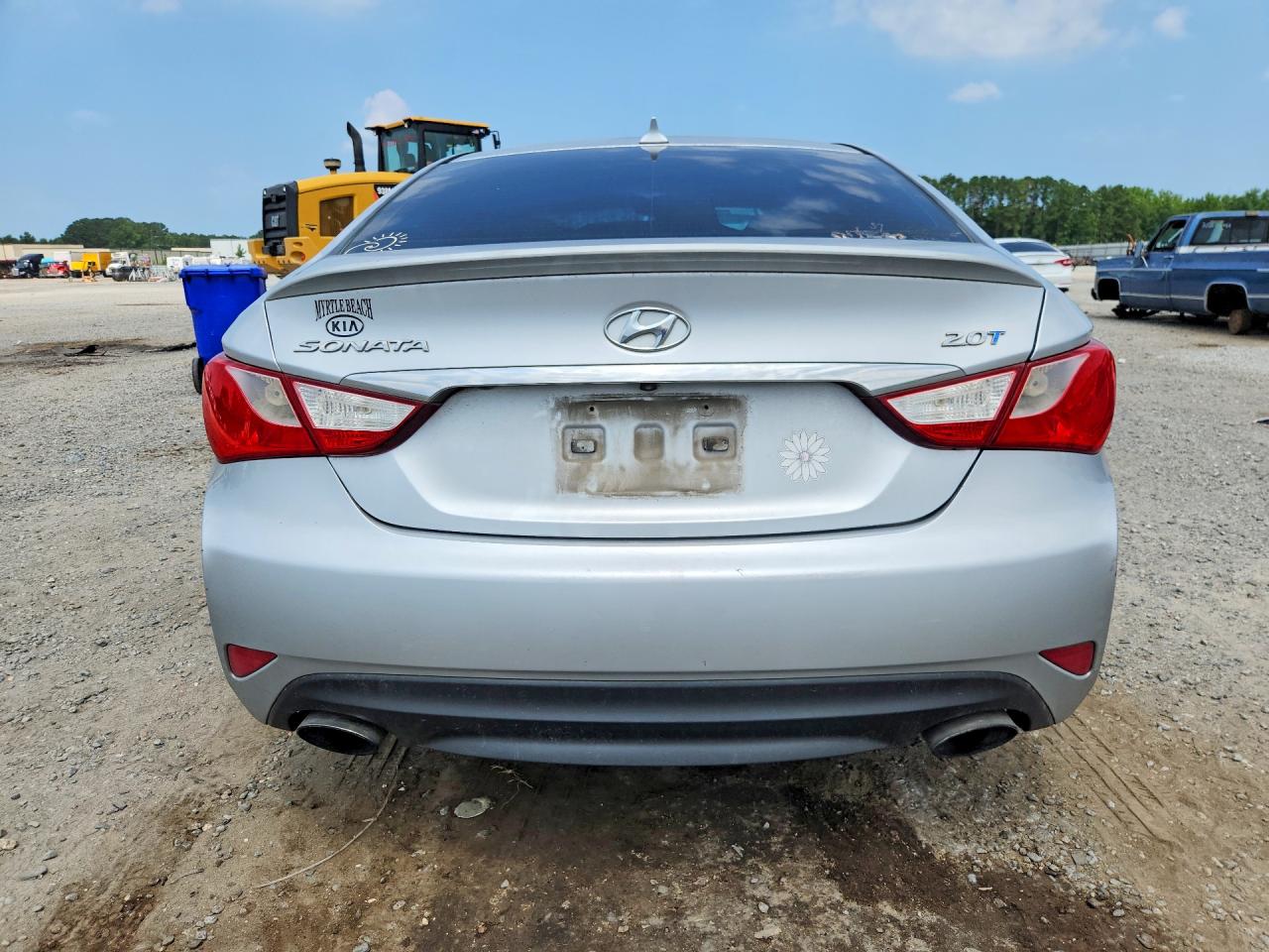2014 Hyundai Sonata Se 2.0t Silver vin: 5NPEC4AB3EH809040