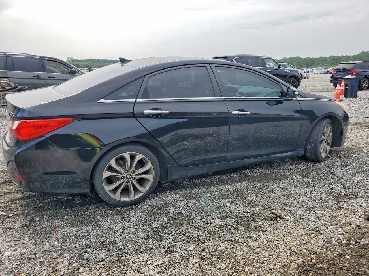 2014 Hyundai Sonata Limited 2.0t Black vin: 5NPEC4AB3EH831782