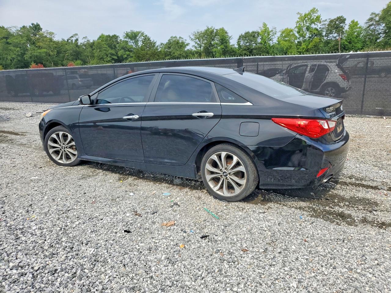 2014 Hyundai Sonata Limited 2.0t Black vin: 5NPEC4AB3EH831782