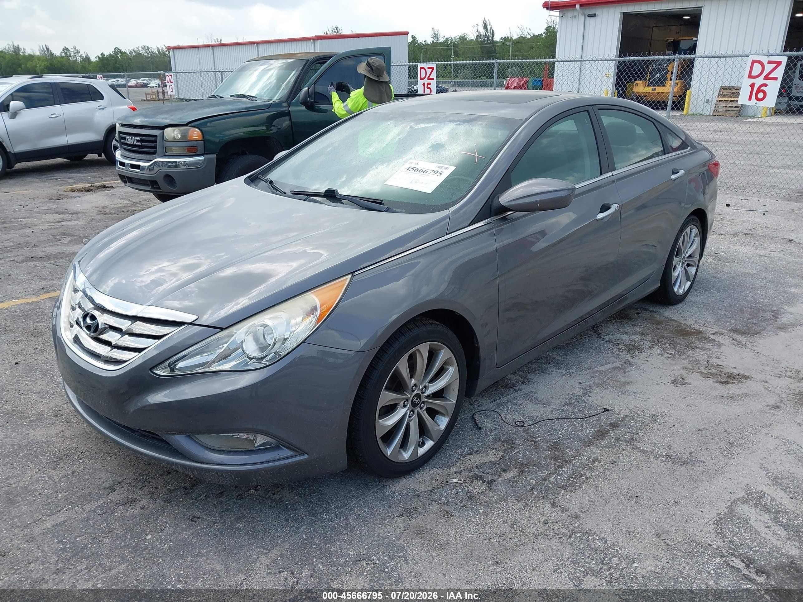 2011 Hyundai Sonata Se/limited Gray vin: 5NPEC4AB4BH196518
