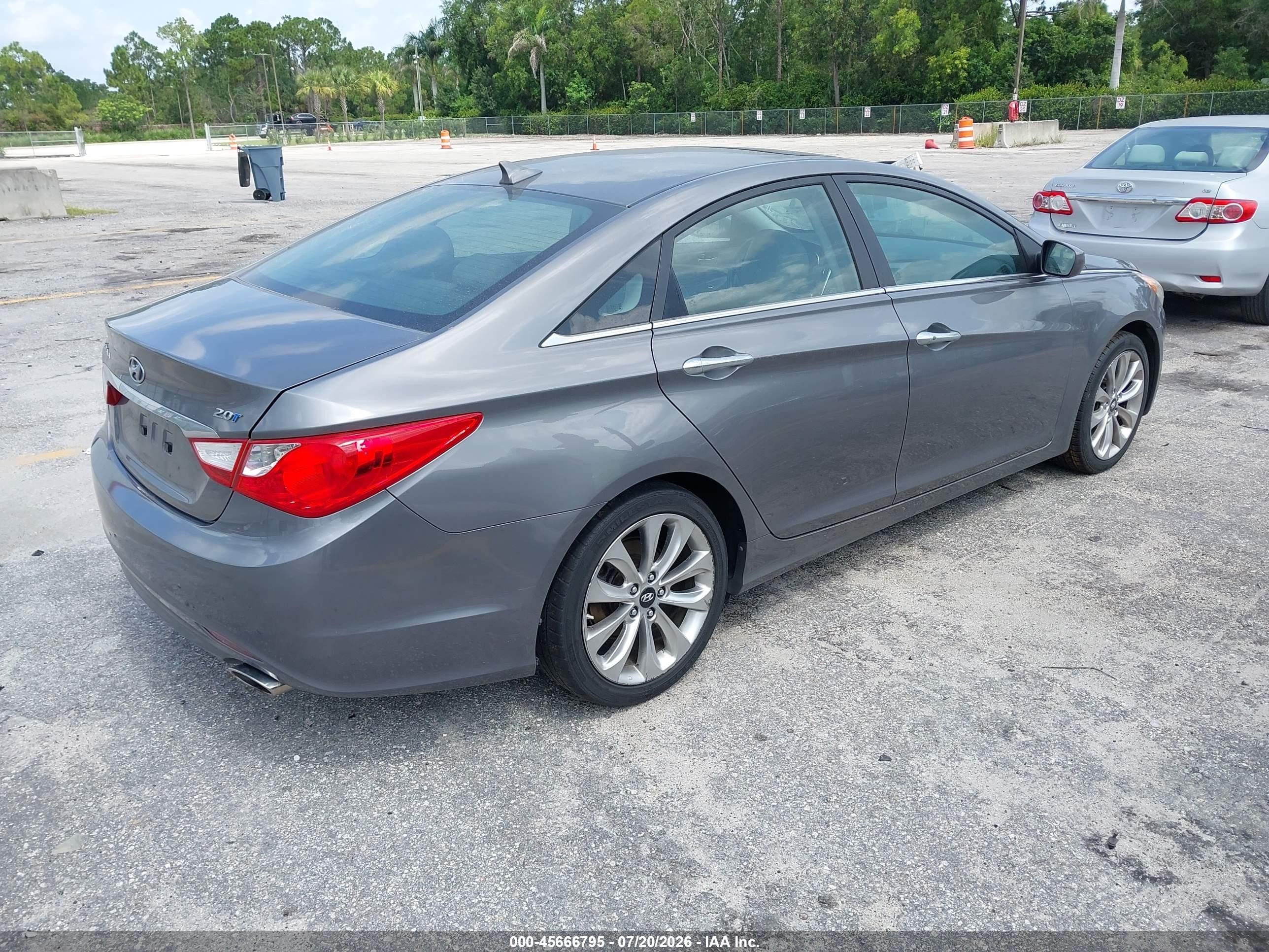 2011 Hyundai Sonata Se/limited Gray vin: 5NPEC4AB4BH196518
