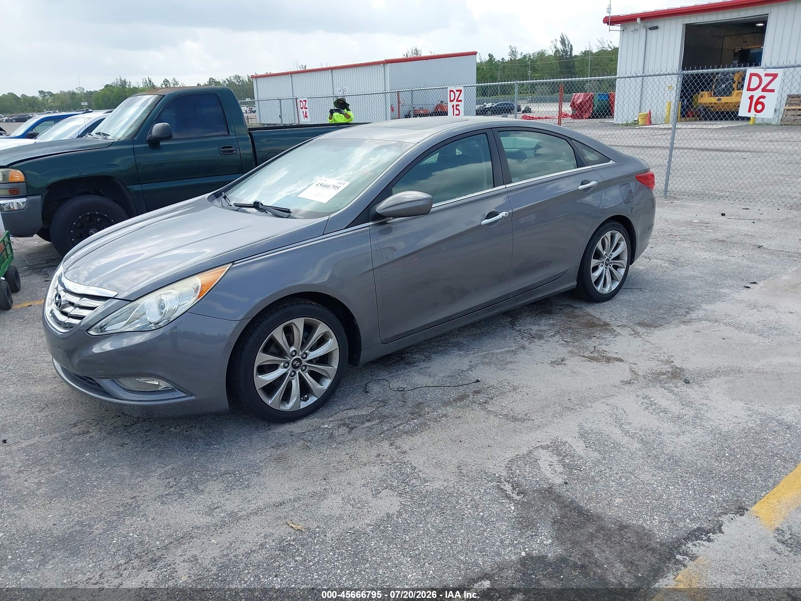 2011 Hyundai Sonata Se/limited Gray vin: 5NPEC4AB4BH196518