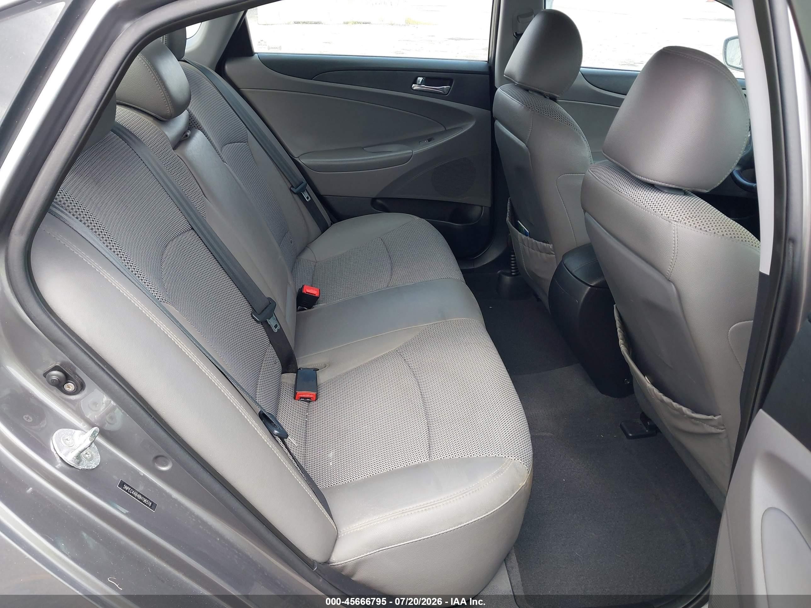 2011 Hyundai Sonata Se/limited Gray vin: 5NPEC4AB4BH196518