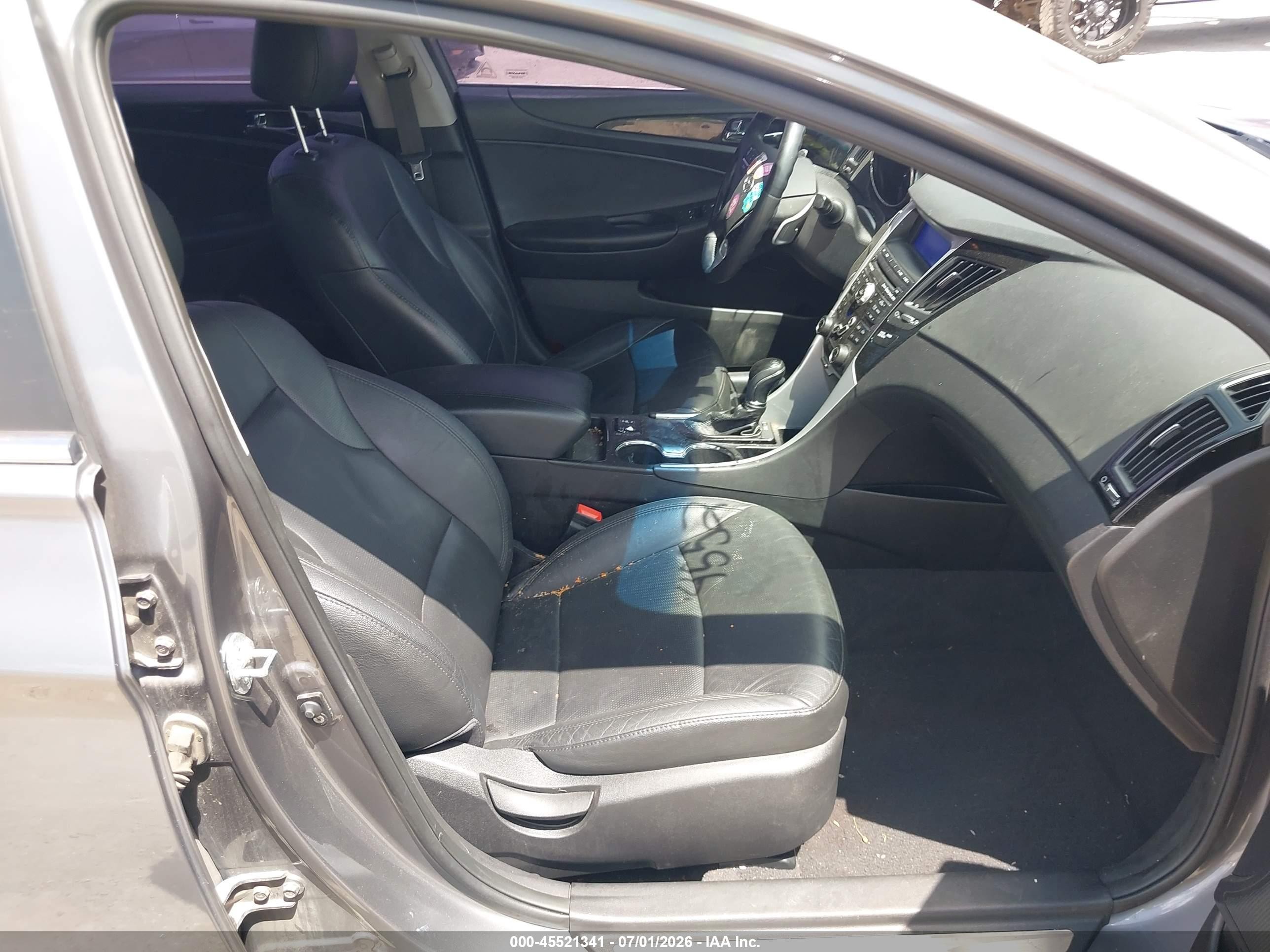 2011 Hyundai Sonata Limited 2.0t Gray vin: 5NPEC4AB4BH241618