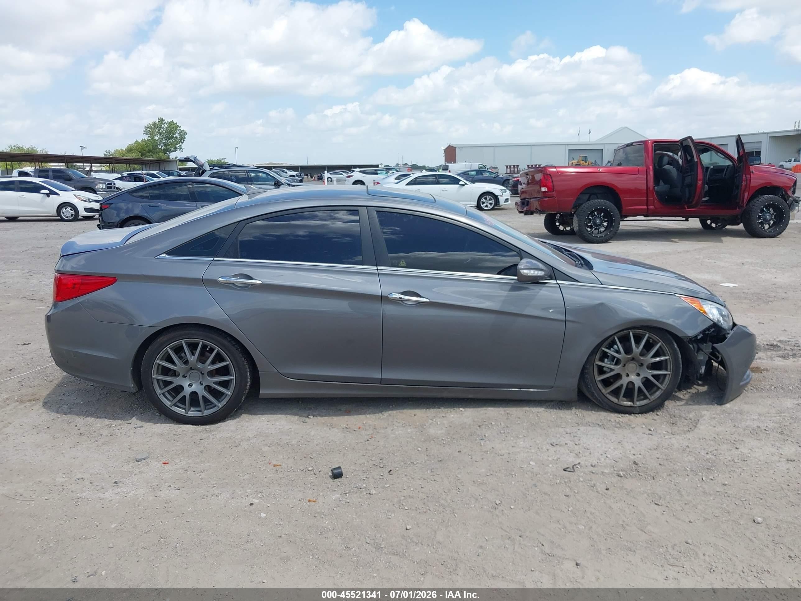 2011 Hyundai Sonata Limited 2.0t Gray vin: 5NPEC4AB4BH241618
