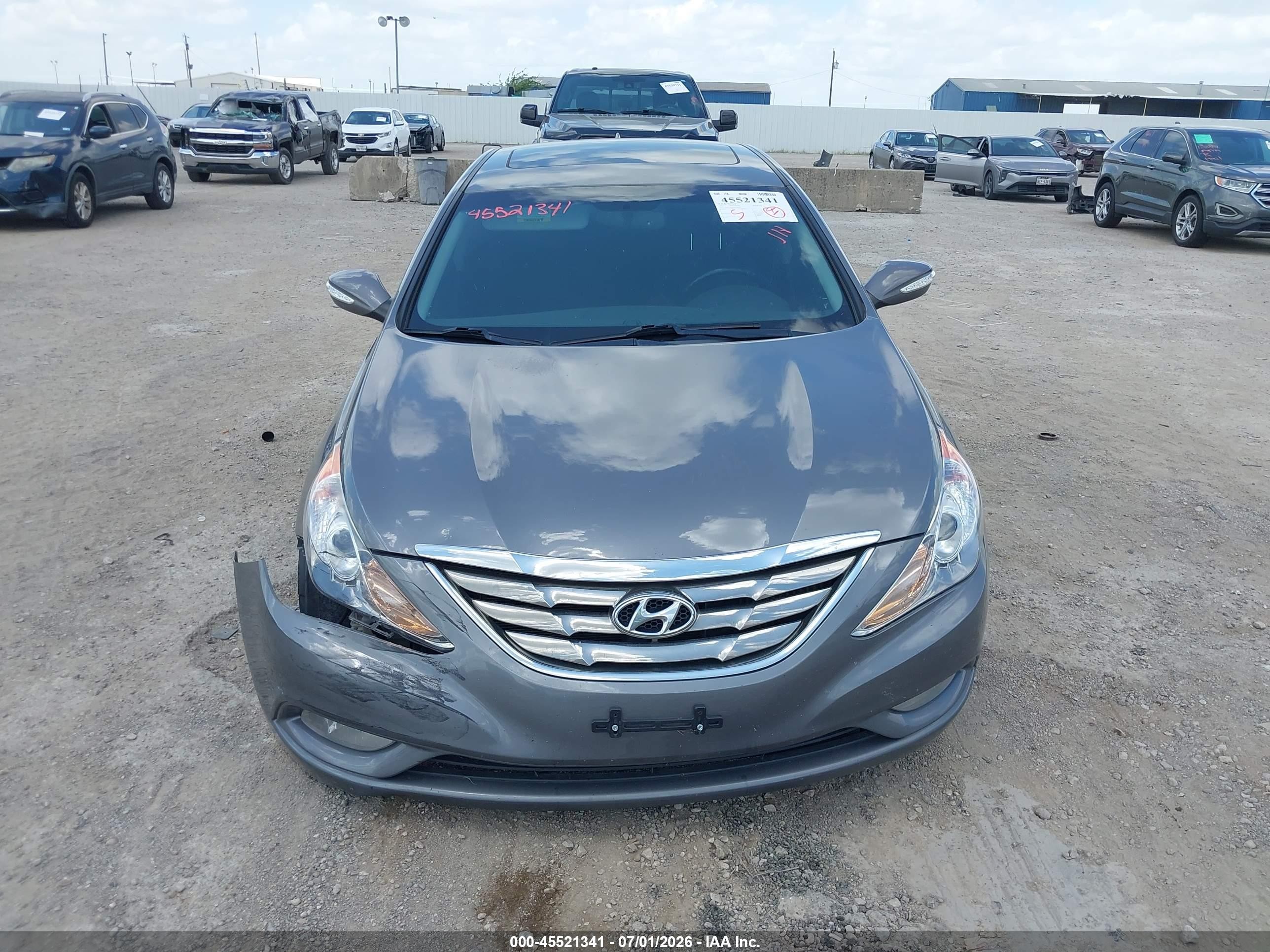 2011 Hyundai Sonata Limited 2.0t Gray vin: 5NPEC4AB4BH241618