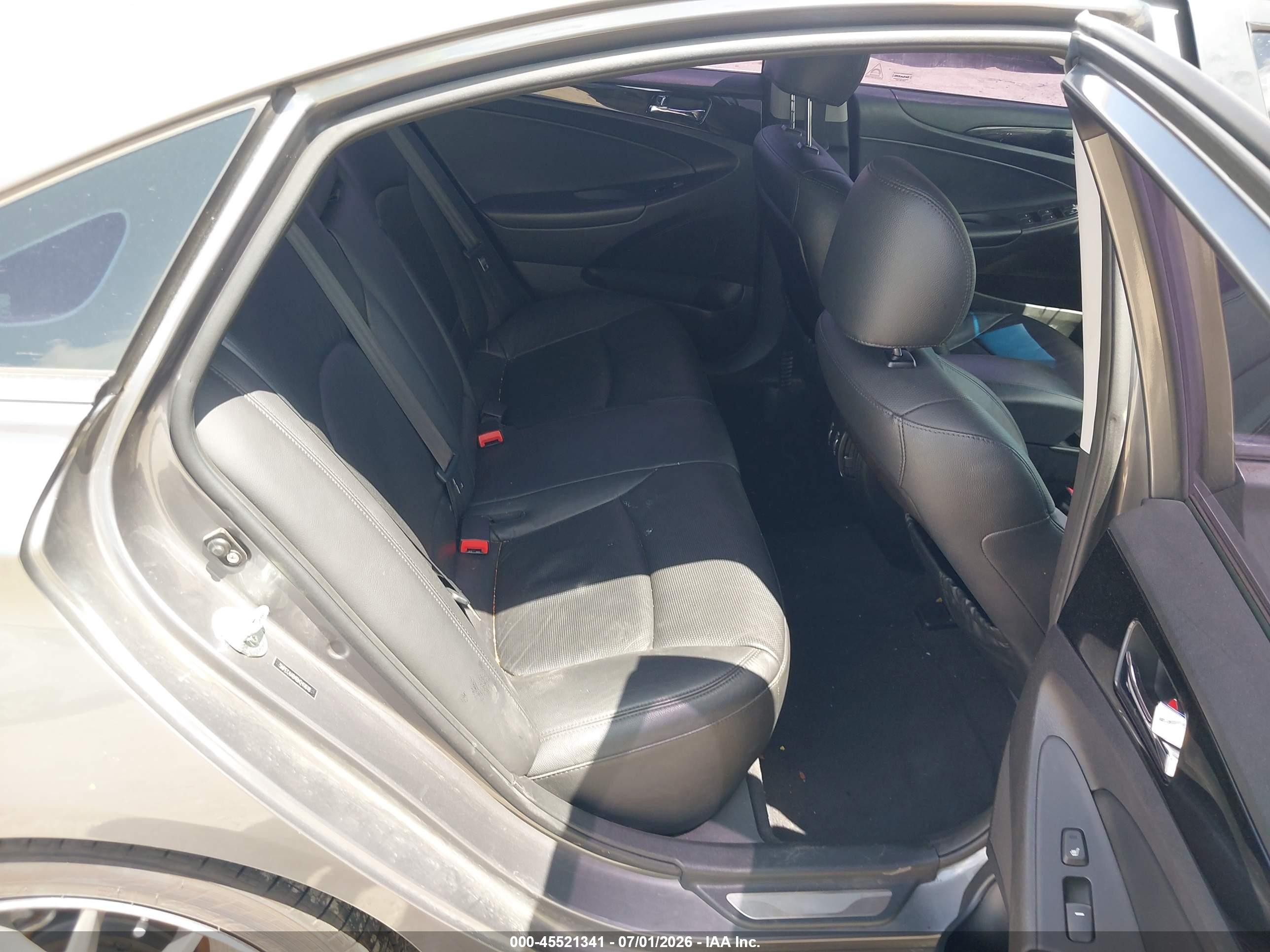 2011 Hyundai Sonata Limited 2.0t Gray vin: 5NPEC4AB4BH241618