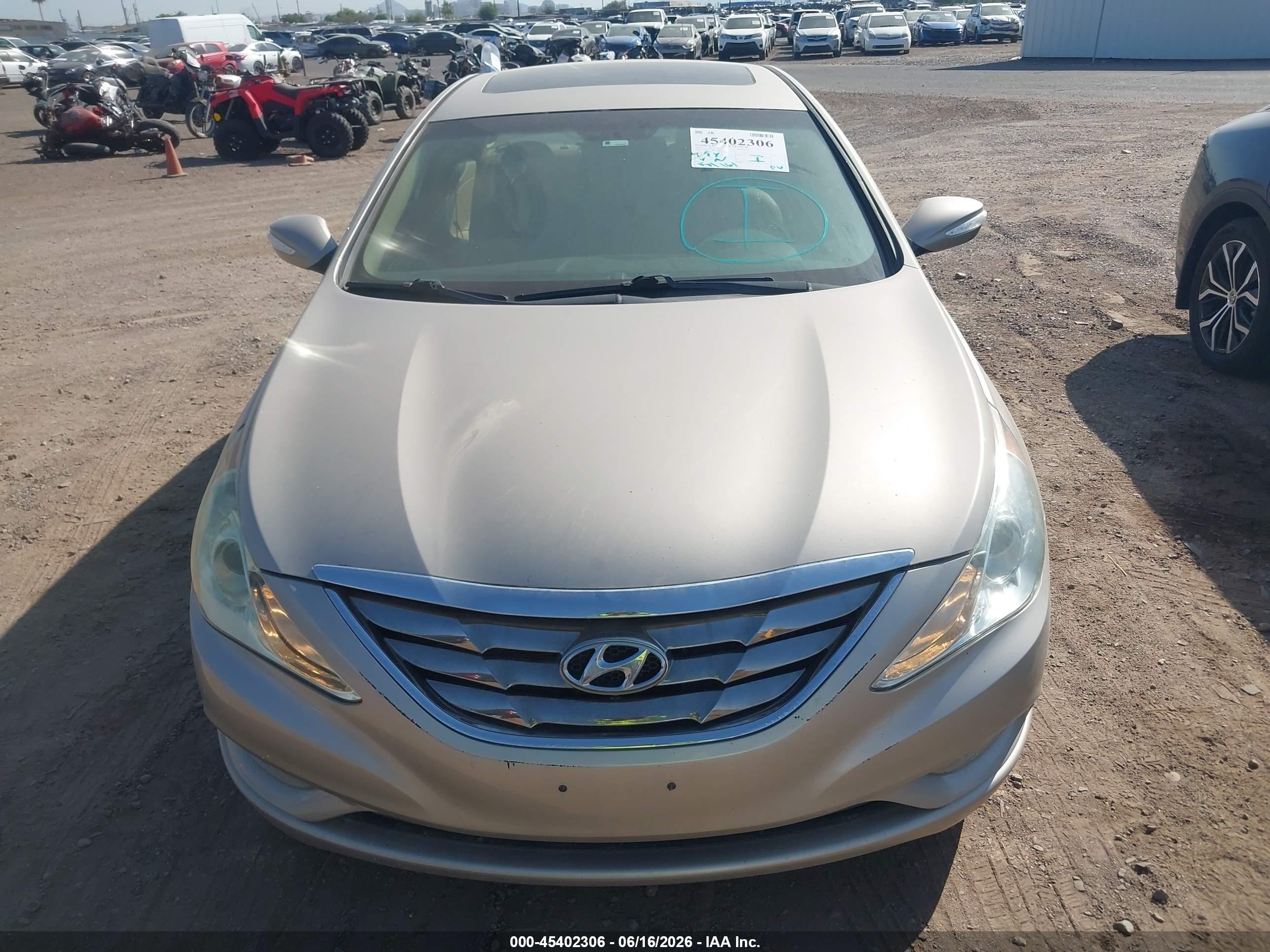2011 Hyundai Sonata Limited 2.0t Brown vin: 5NPEC4AB4BH250092