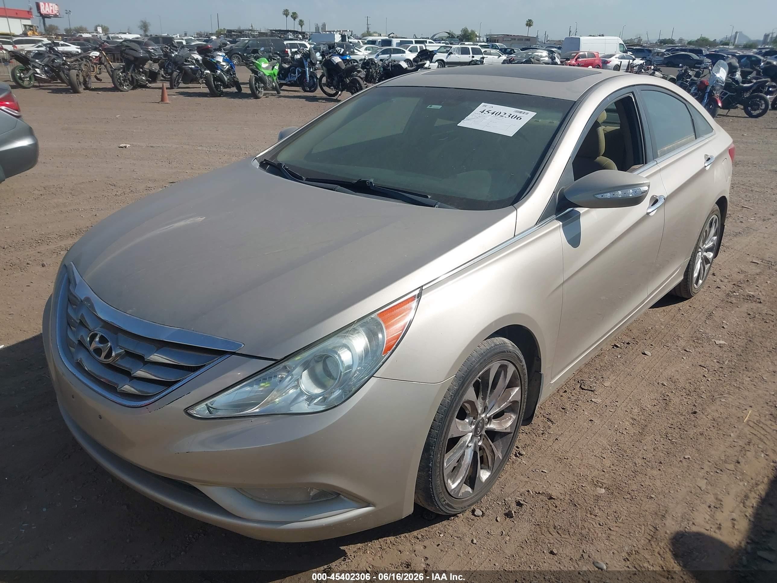 2011 Hyundai Sonata Limited 2.0t Brown vin: 5NPEC4AB4BH250092