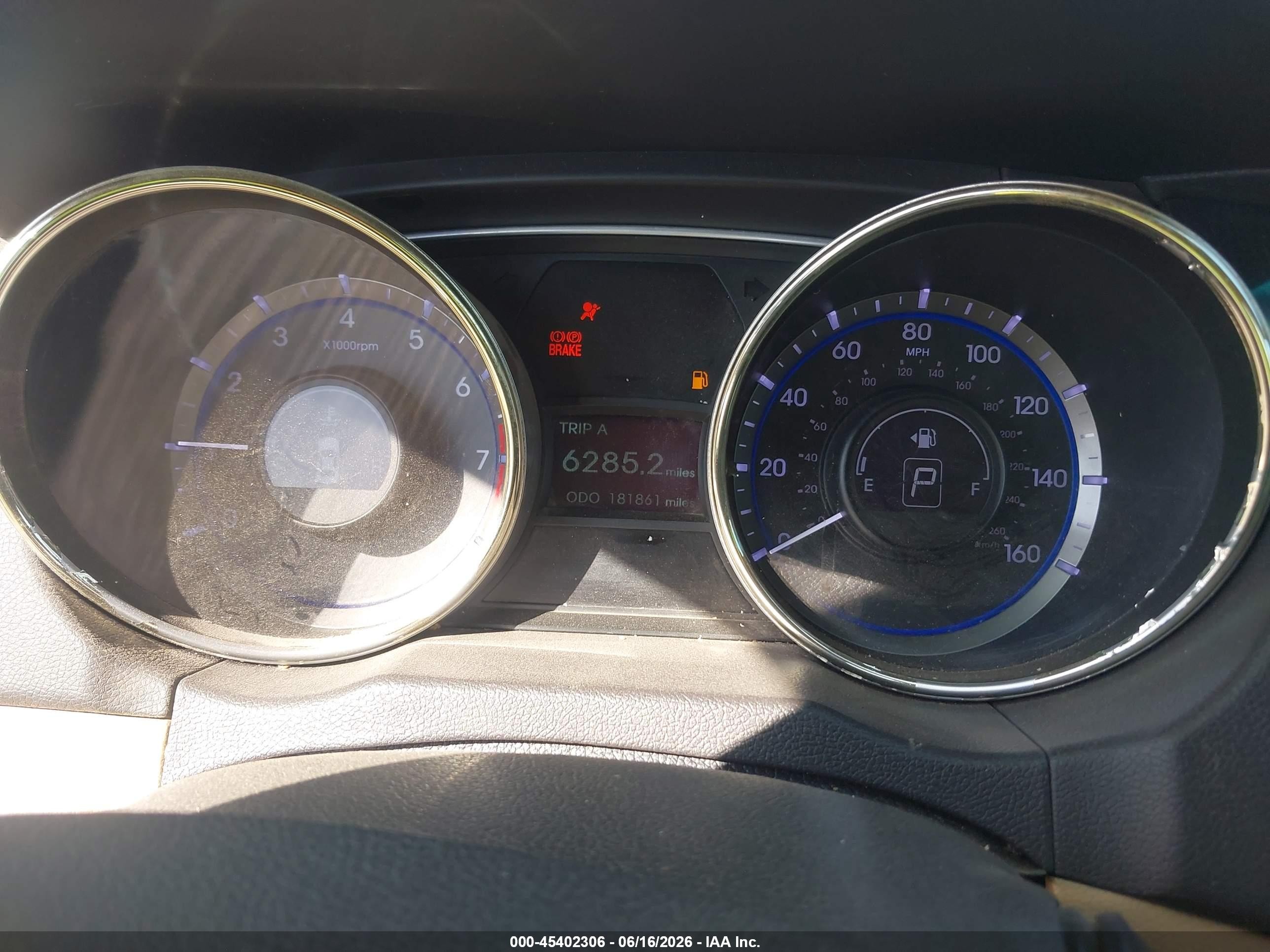 2011 Hyundai Sonata Limited 2.0t Brown vin: 5NPEC4AB4BH250092